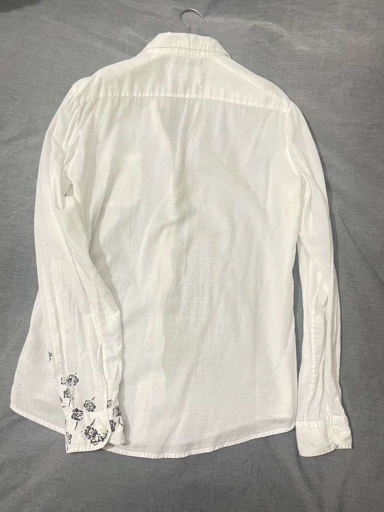 Maison Margiela Maison Margiela Rose-printed shirt Size US M / EU 48-50 / 2 - 2 Thumbnail