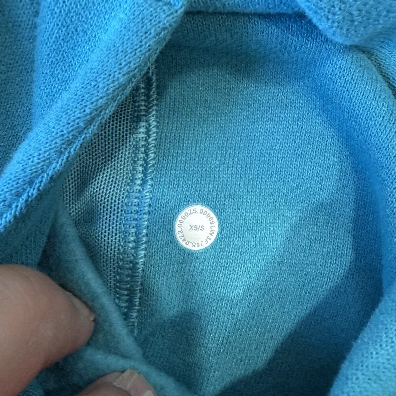 Lululemon Lululemon Scuba Oversized Funnel Neck XS/S Blue Fleece Size S / US 4 / IT 40 - 8 Thumbnail