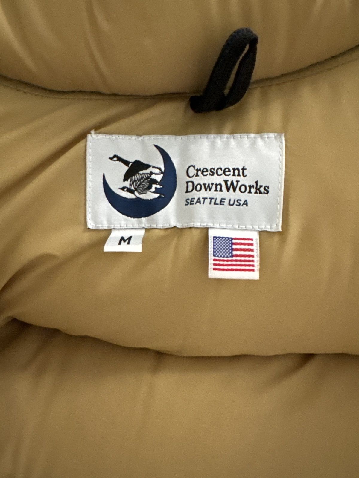 Crescent Down Works Down Sweater - Olive Size US M / EU 48-50 / 2 - 6 Thumbnail