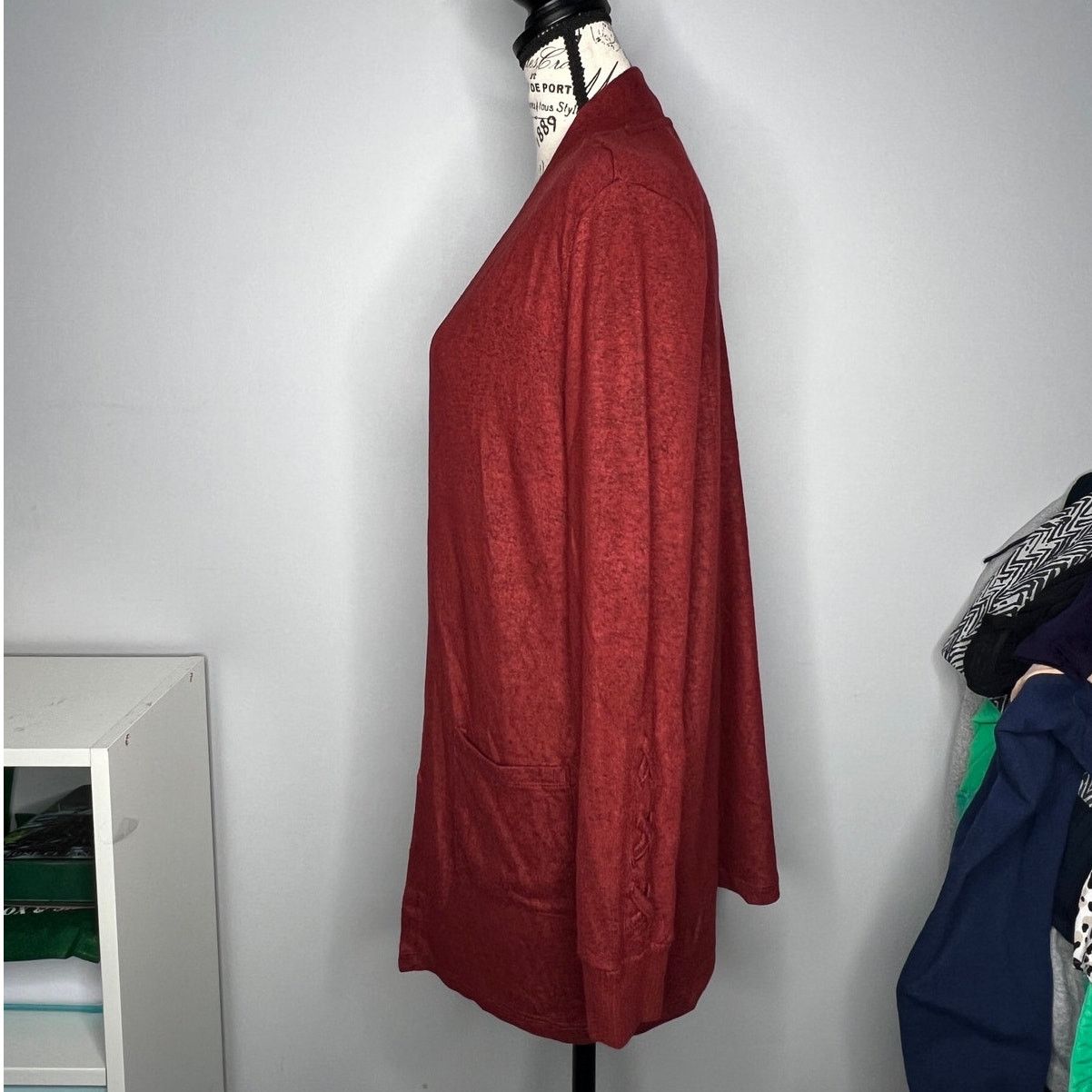 Other Camila Brushed Knit Sleeve Detail Cardigan - Stitch Fix Size L / US 10 / IT 46 - 11 Thumbnail
