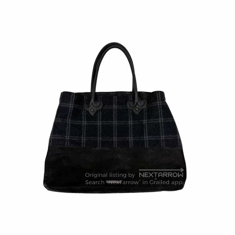 Chrome Hearts CHROME HEARTS Size OS Tote tote bag with large cashmere pla Size ONE SIZE - 3 Thumbnail