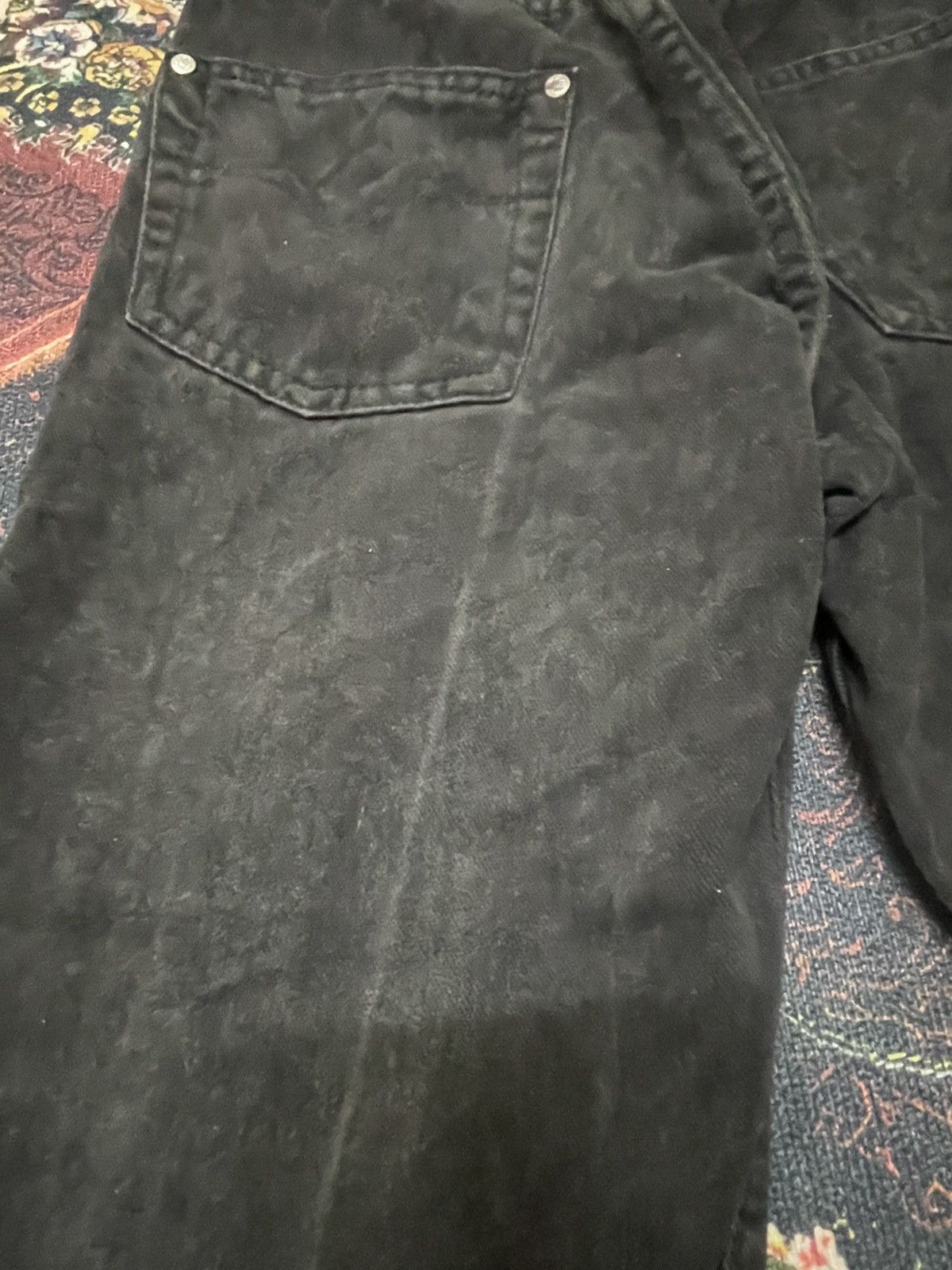 Versace Jeans Couture Versace Black Denim Jeans Size 24" / US 00 / IT 34 - 13 Thumbnail