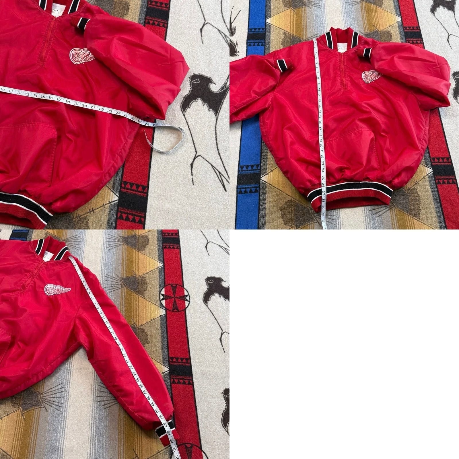 Vintage VINTAGE Nike 90s Detroit Red Wings Windbreaker Jacket XL Made In USA Mens Size US XL / EU 56 / 4 - 8 Thumbnail