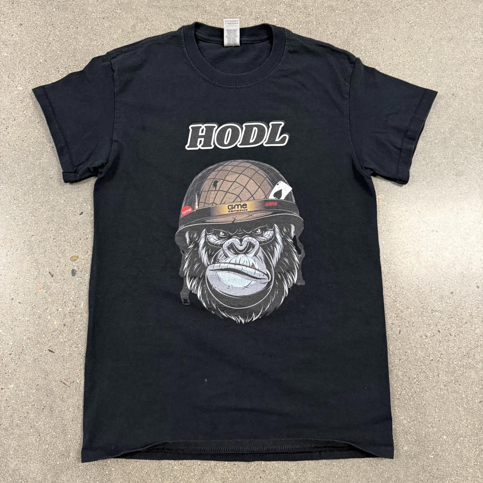Gildan GME Gamestop HODL Gorilla T-Shirt Rare - S Size US S / EU 44-46 / 1 - 1 Thumbnail