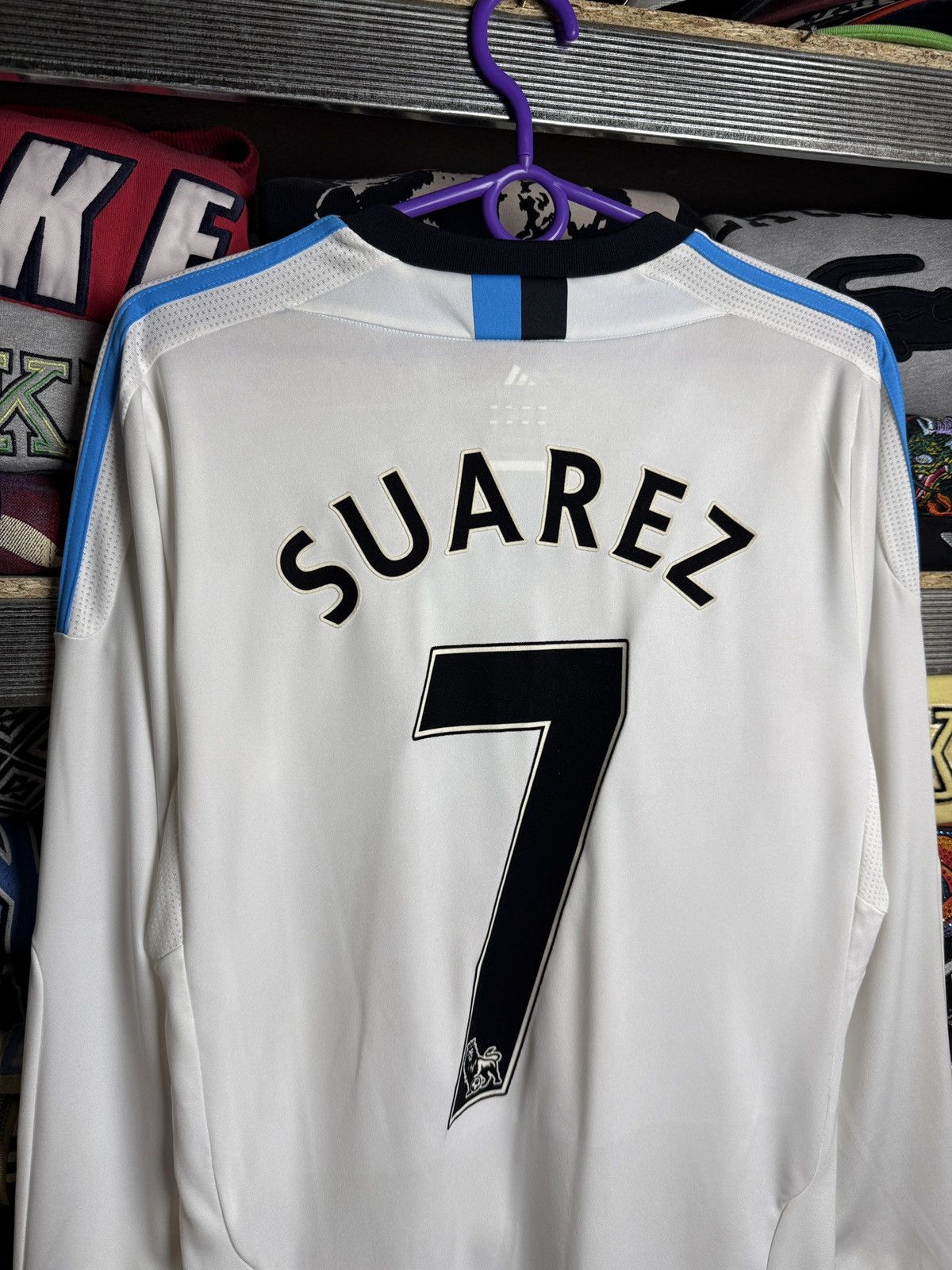 Adidas Liverpool Away Football Jersey Adidas Soccer Retro SUAREZ #7 Size US S / EU 44-46 / 1 - 6 Thumbnail