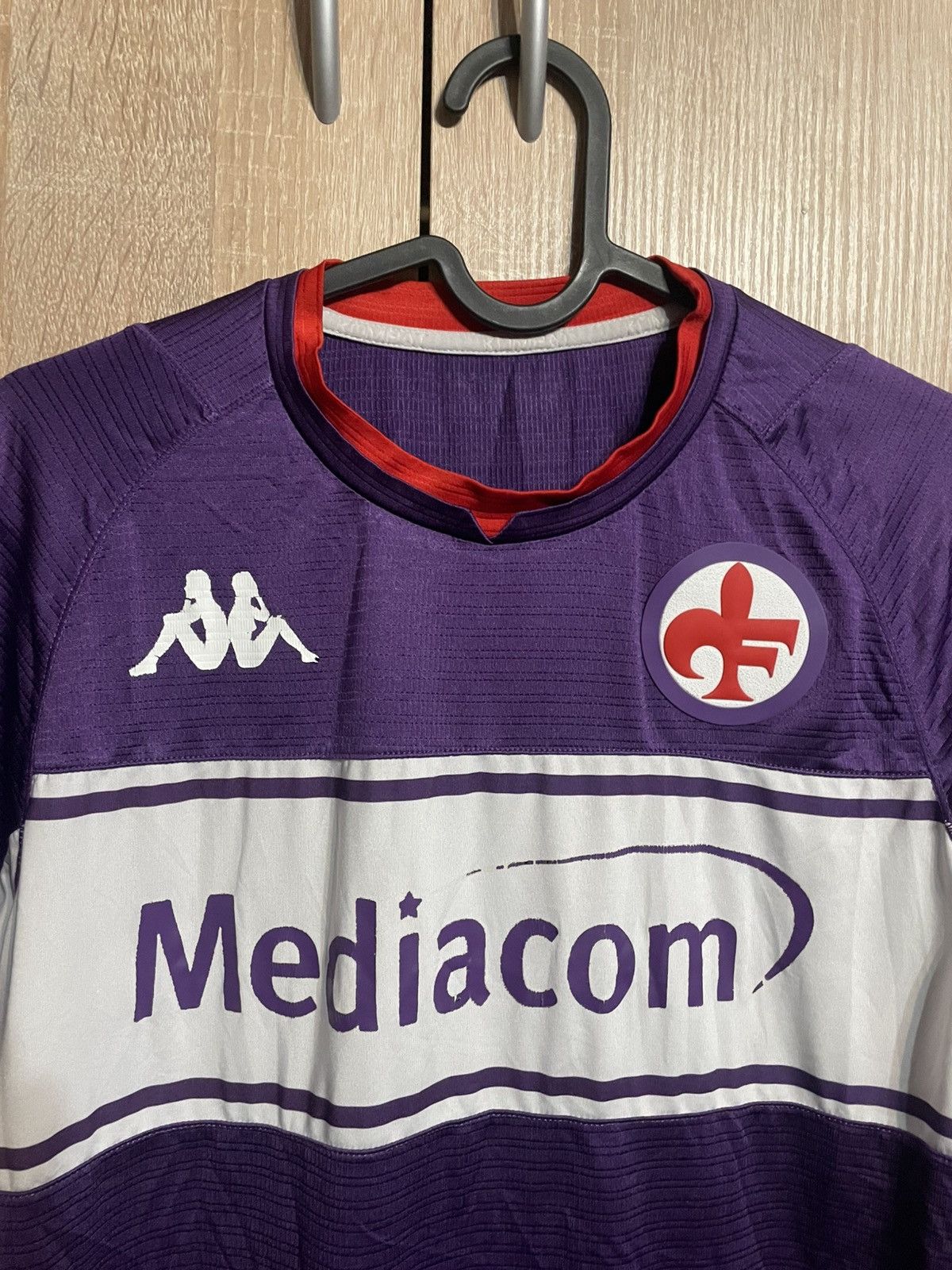 Kappa Kappa Gara Kombat Fiorentina vintage football jersey Size US S / EU 44-46 / 1 - 4 Thumbnail