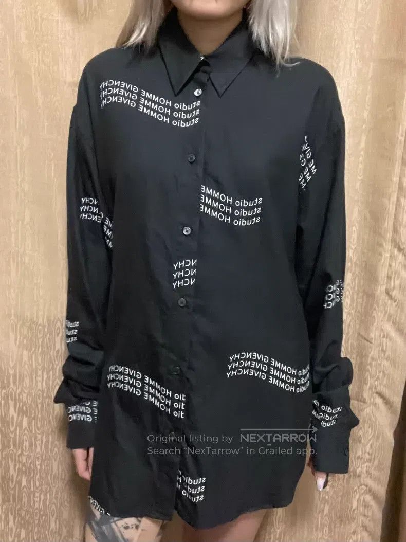 Givenchy Givenchy Barrage printed shirt Size US L / EU 52-54 / 3 - 6 Thumbnail