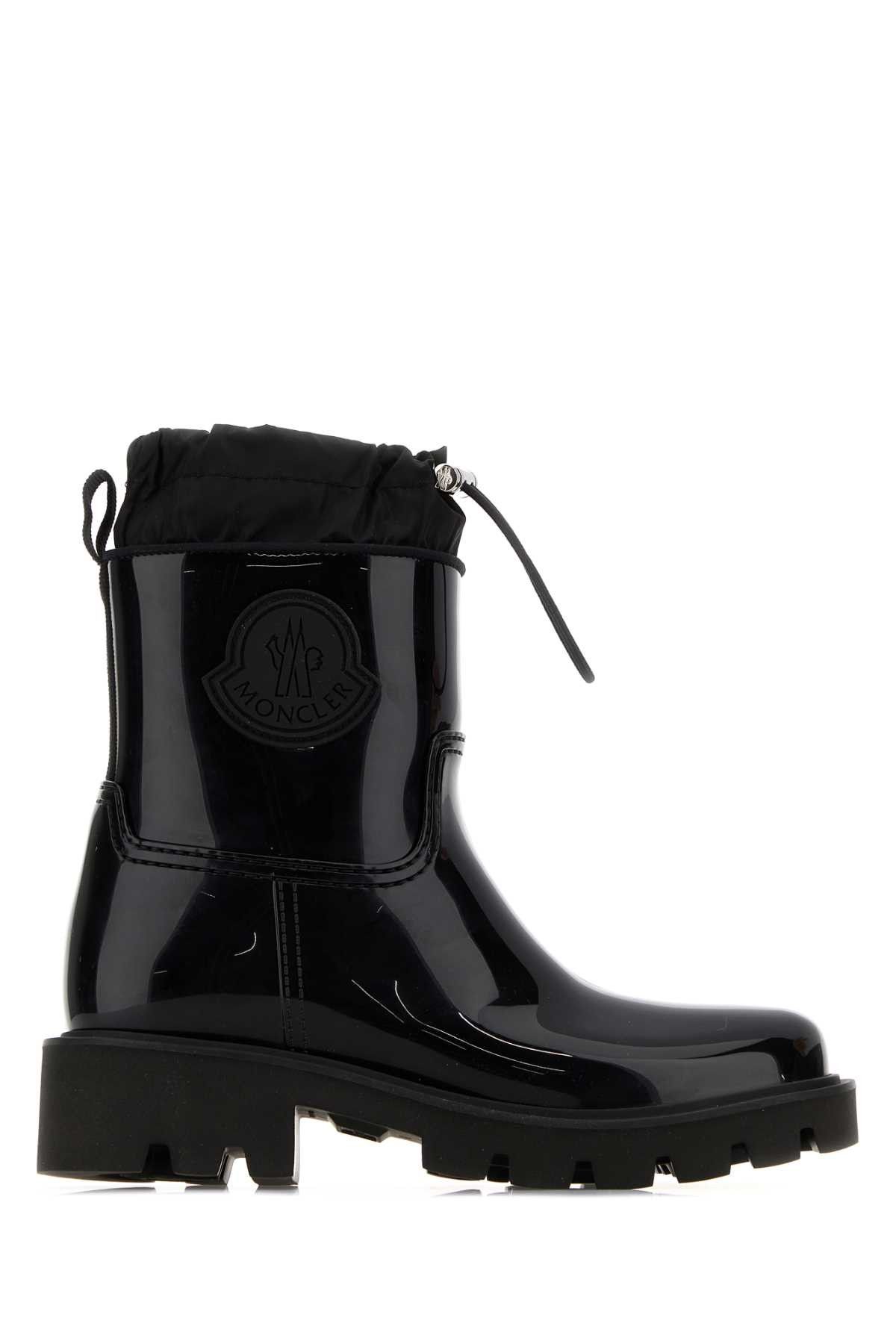 Moncler Black Rubber Kick Stream Ankle Boots Size US 8 / IT 38 - 1 Thumbnail