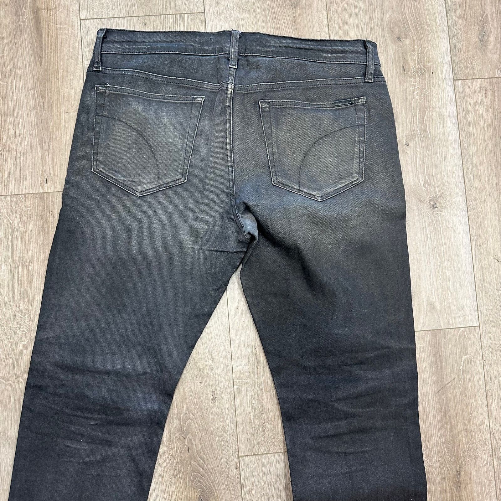 Joe's Joe's The Brixton Straight Narrow Jeans Pants Size 33 Black Size US 33 - 8 Thumbnail