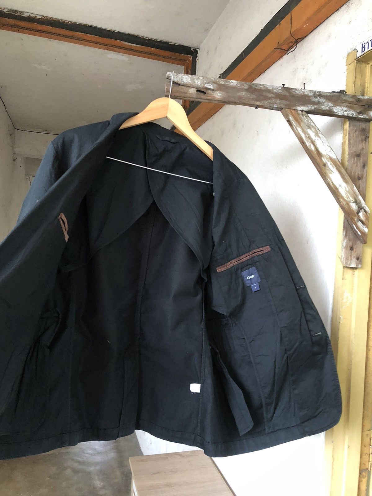 Gap Gap Military Style Pocket Blazer Jacket Like Yohji Yamamoto Size US L / EU 52-54 / 3 - 14 Thumbnail