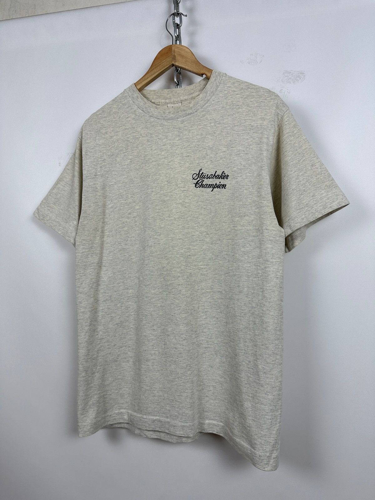 Stussy 90s Vintage Stussy Stusabaker Champion Made In USA T-Shirt Size US M / EU 48-50 / 2 - 9 Thumbnail