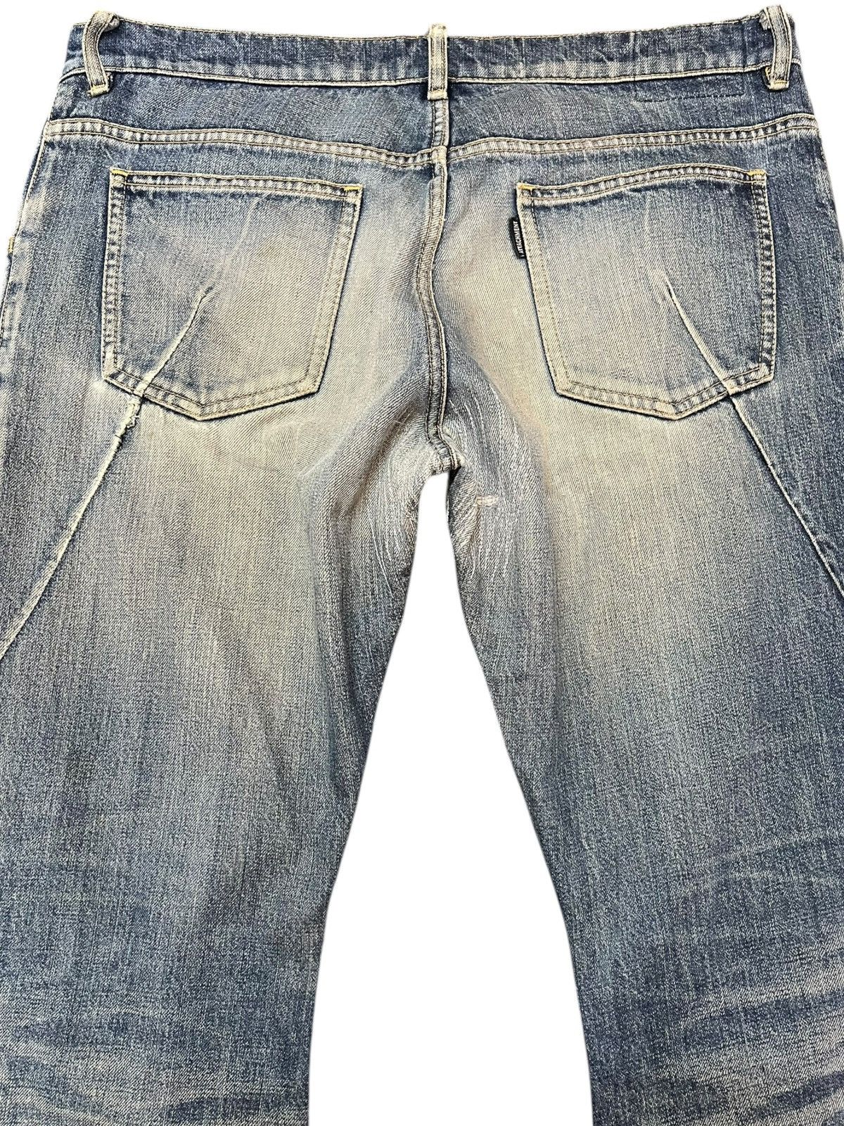 Kazuyuki Kumagai Attachment Vintage Attachment By Kazuyuki Kumagai Curve Leg Flare Denim Size US 36 / EU 52 - 7 Thumbnail