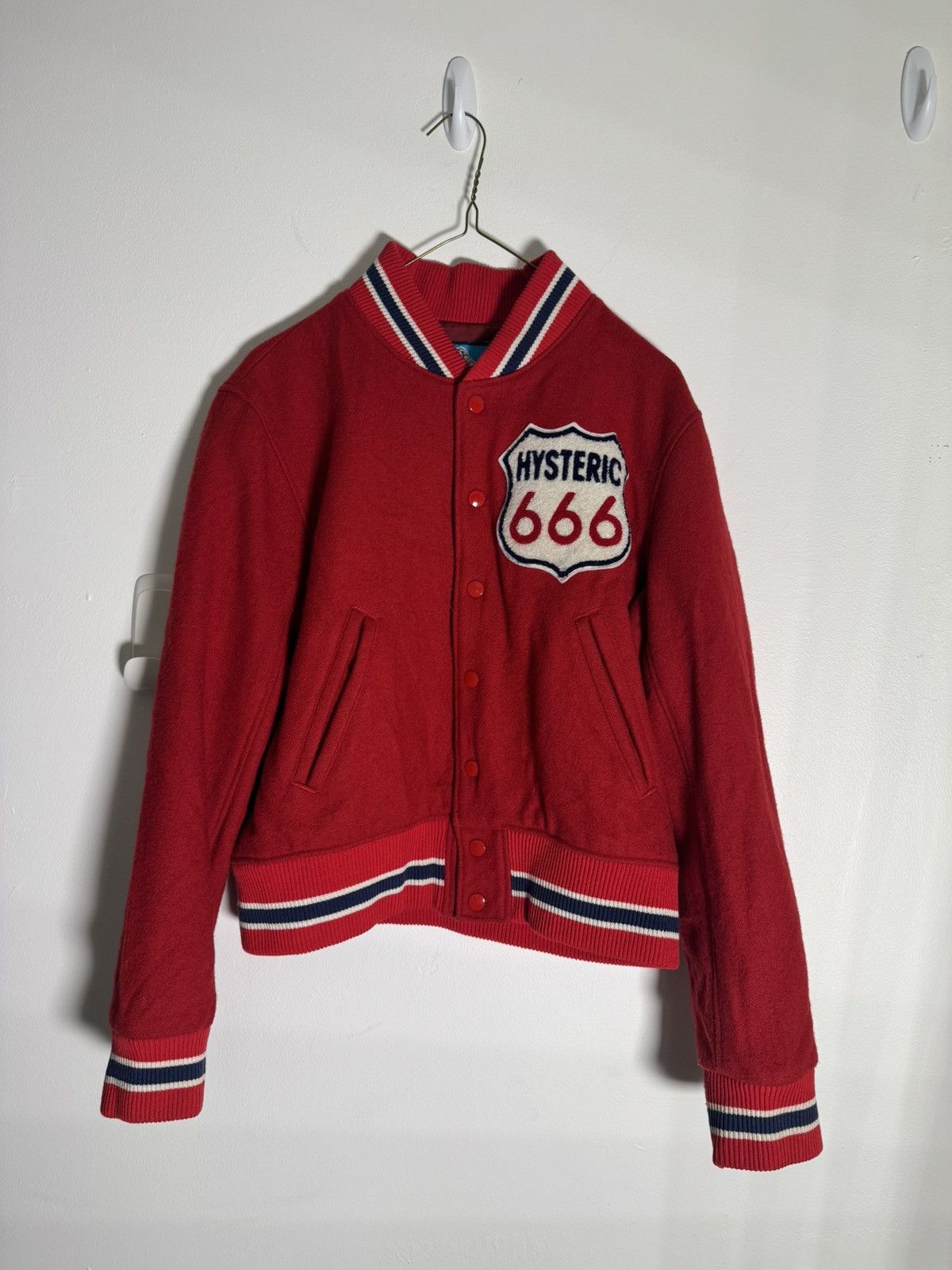 Hysteric Glamour Varsity Jacket | Grailed