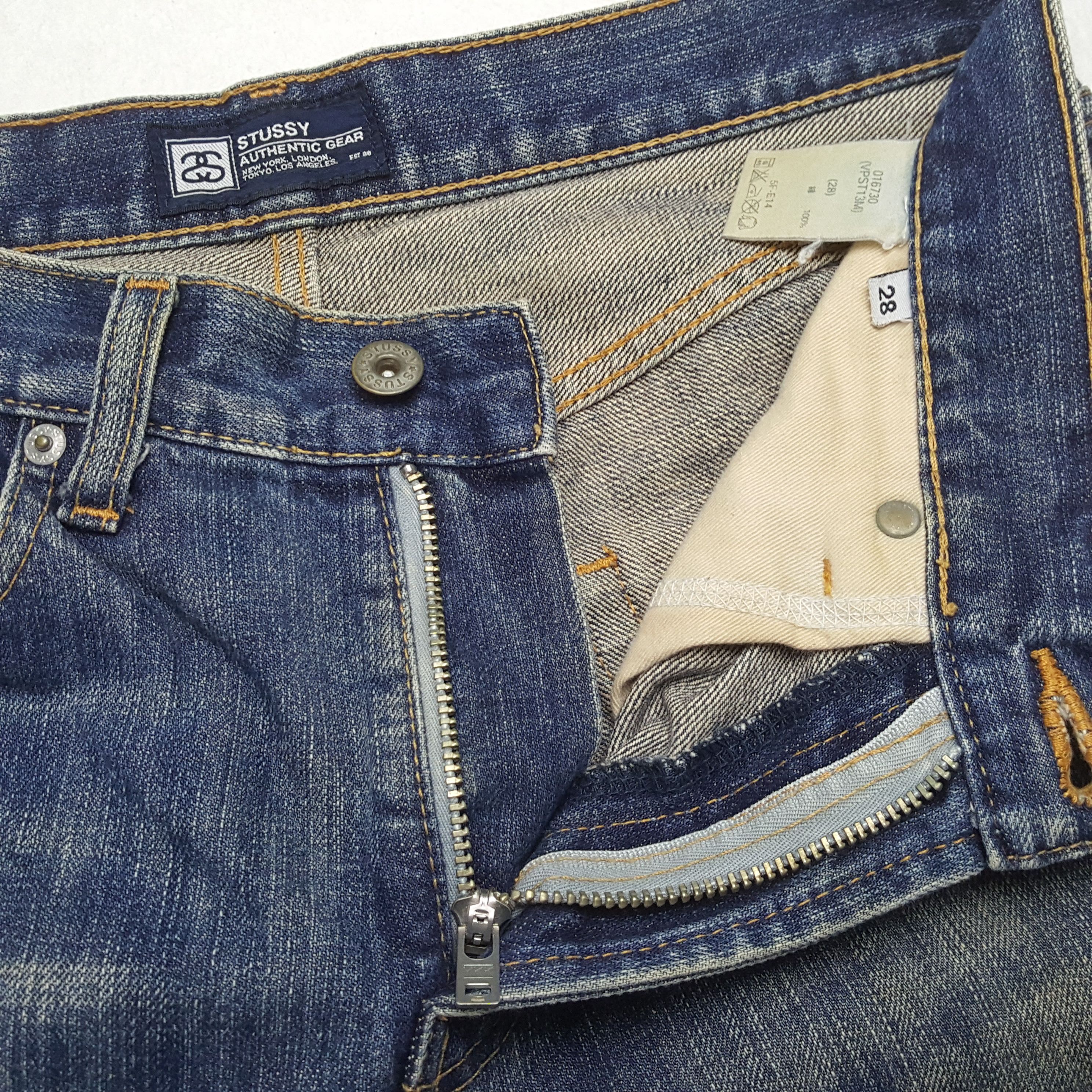 Stussy STUSSY Jeans Streetwear Skateboard Custom Art Fashion Style Size US 30 / EU 46 - 12 Thumbnail