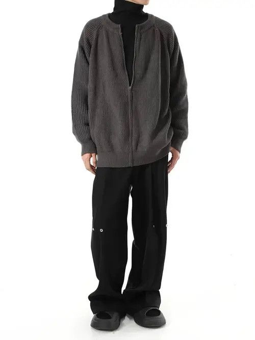 Vintage Zipper turtleneck sweater Size US L / EU 52-54 / 3 - 5 Thumbnail