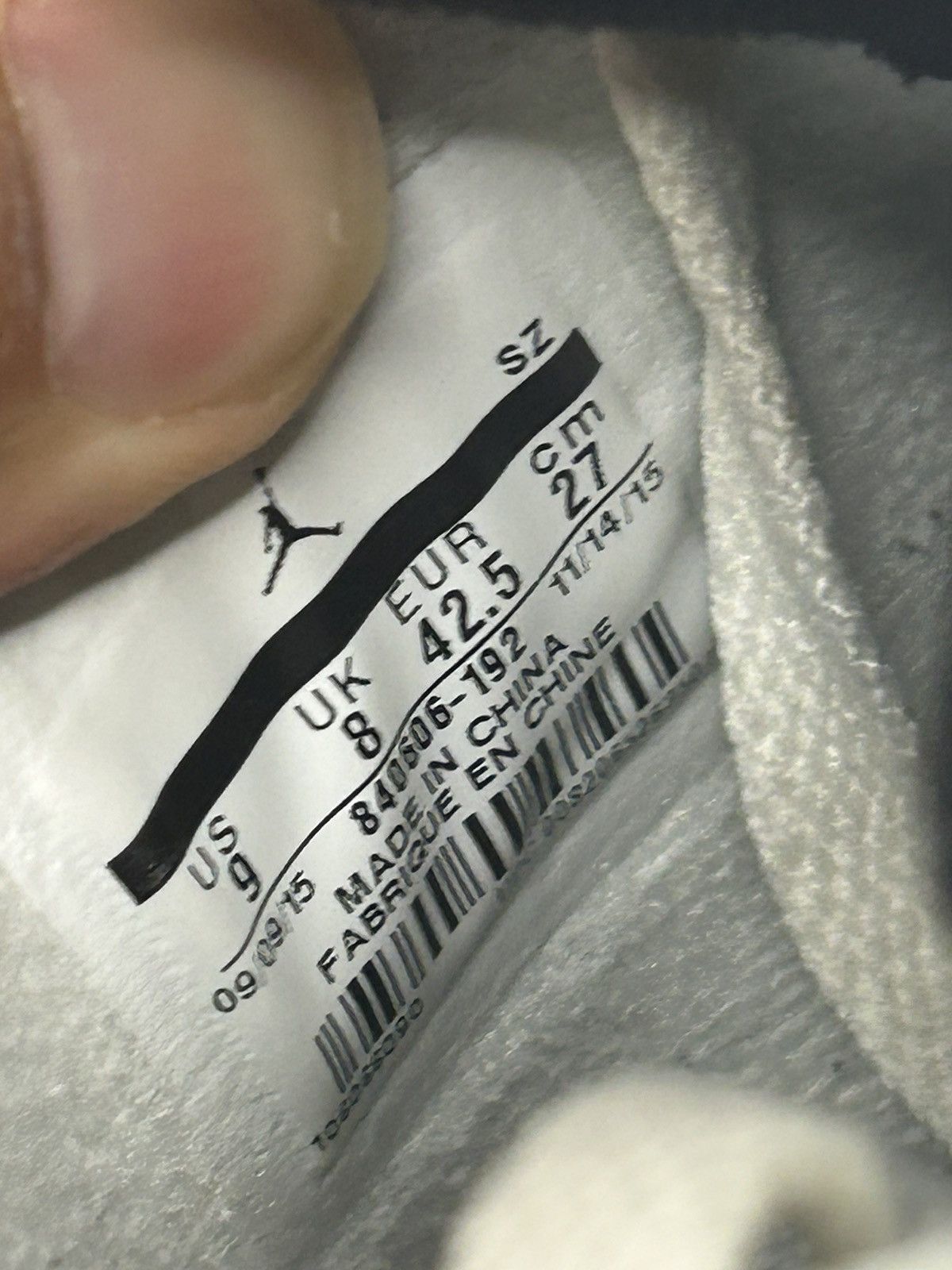 Jordan Brand Air Jordan 4 Retro OG white cement Size US 9 / EU 42 - 5 Thumbnail