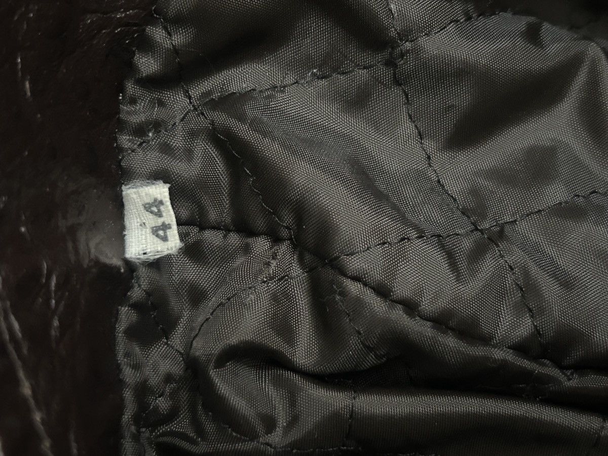 Vera Pelle VINTAGE VERA PELLA CROCODILE LEATHER JACKET Size L / US 10 / IT 46 - 7 Thumbnail