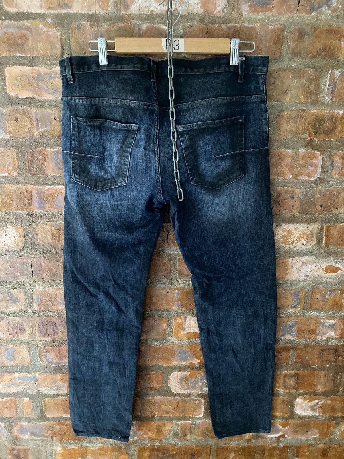Dior 2000s DIOR Homme hedi slimane coal Dirty pants Size US 33 - 7 Thumbnail