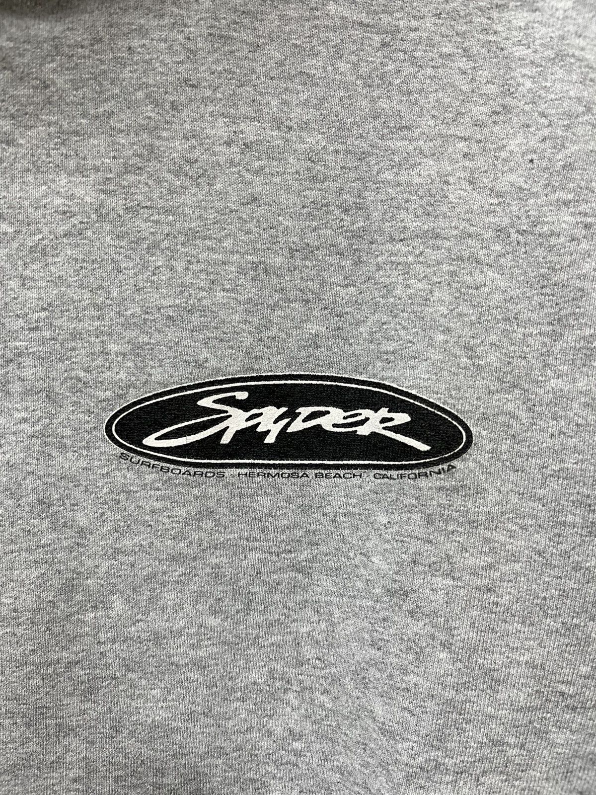 Other Vintage 90's Spyder Surfboards Hoodie Grey Size US M / EU 48-50 / 2 - 3 Thumbnail
