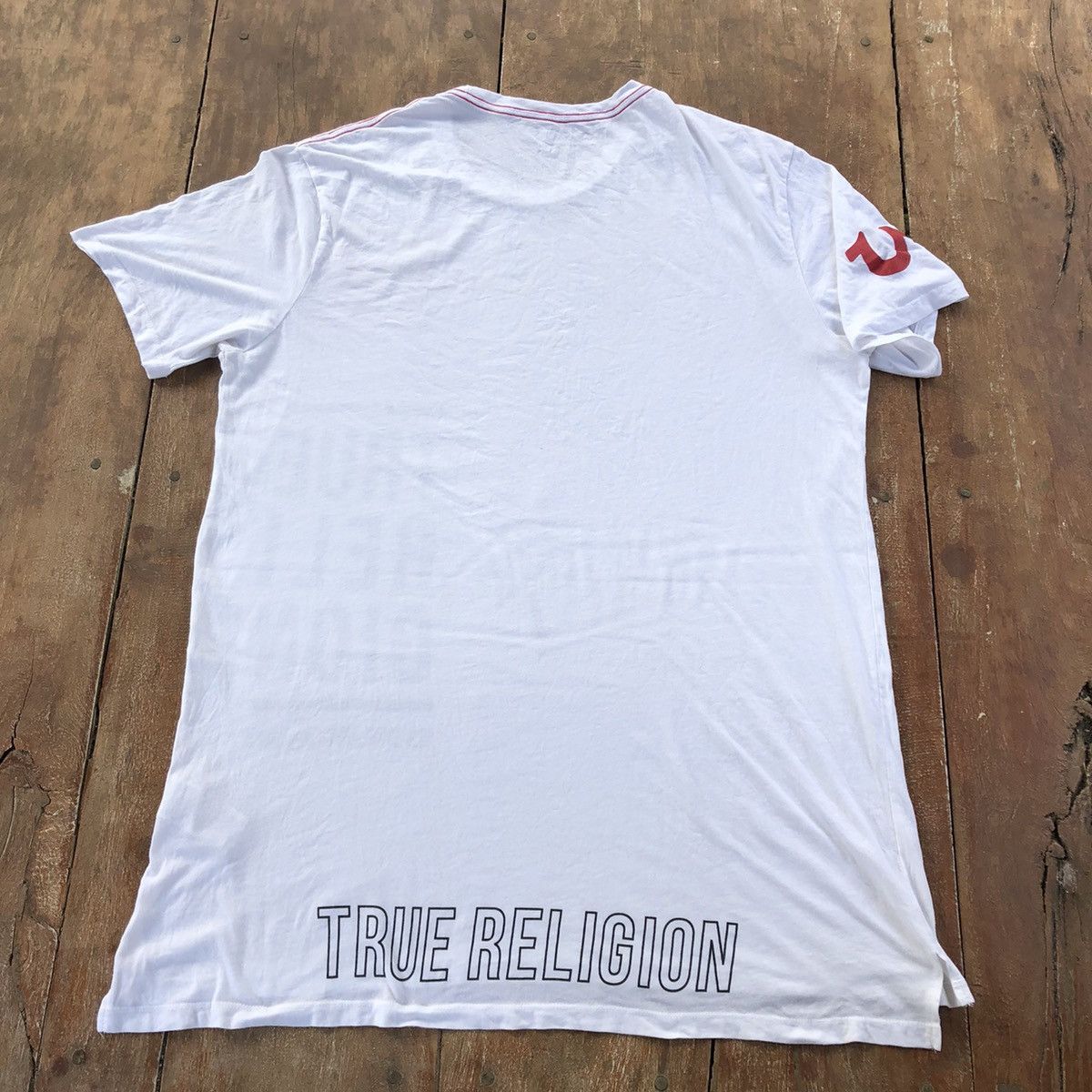 True Religion Vintage True Religion Rare T Shirt Size US XL / EU 56 / 4 - 3 Thumbnail