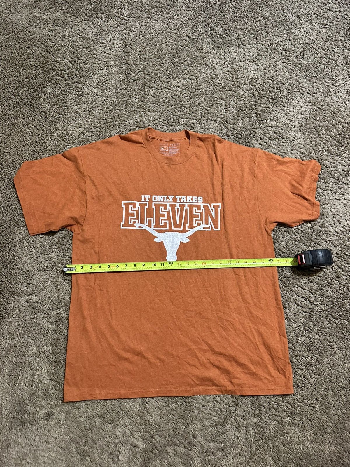 NCAA Vintage NCAA Texas Longhorns “Eleven” shirt 00s size xl Size US XL / EU 56 / 4 - 3 Thumbnail