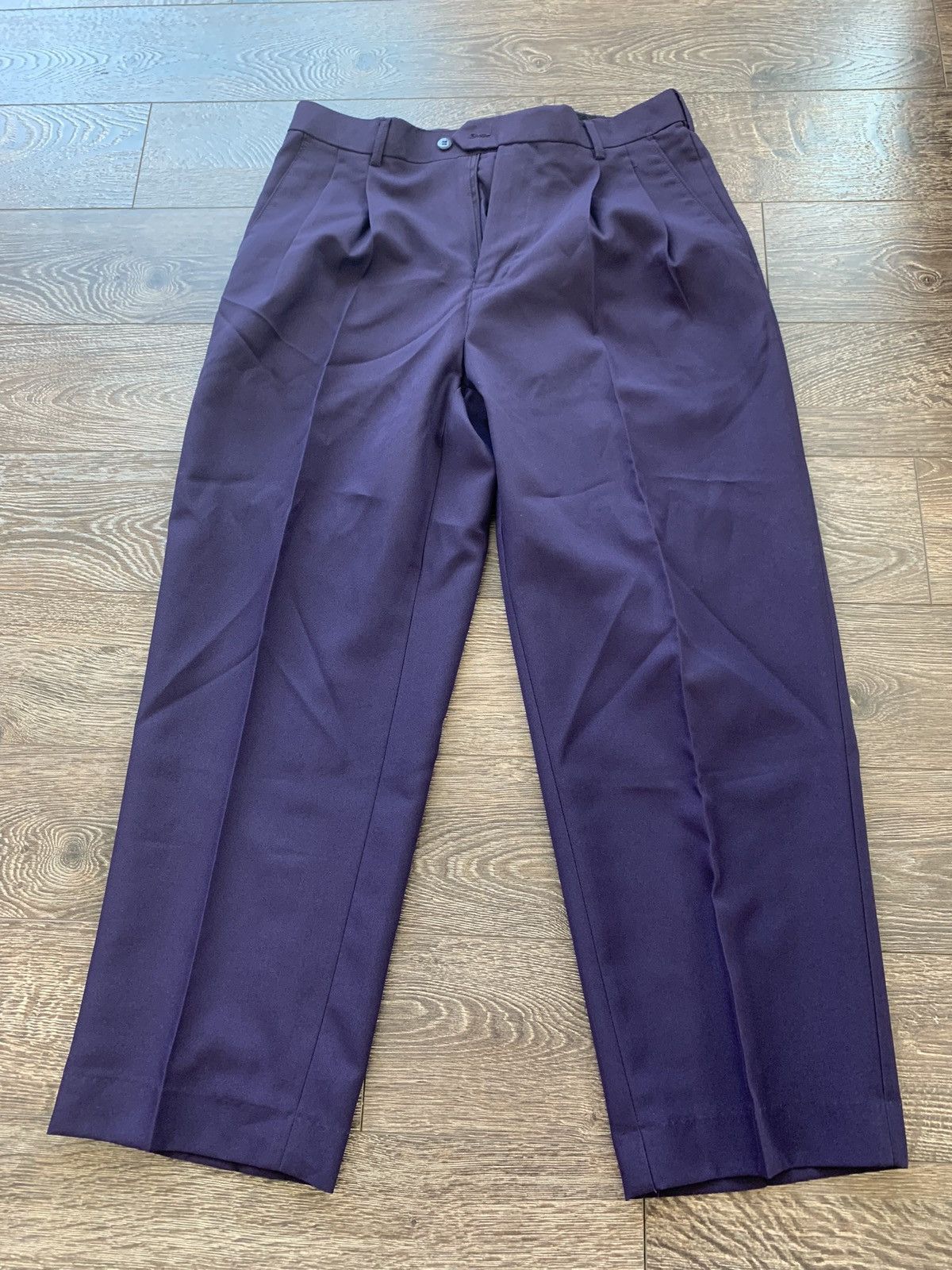 Designer × Vintage Bocaccio Uomo purple pants Size US 34 / EU 50 - 1 Thumbnail