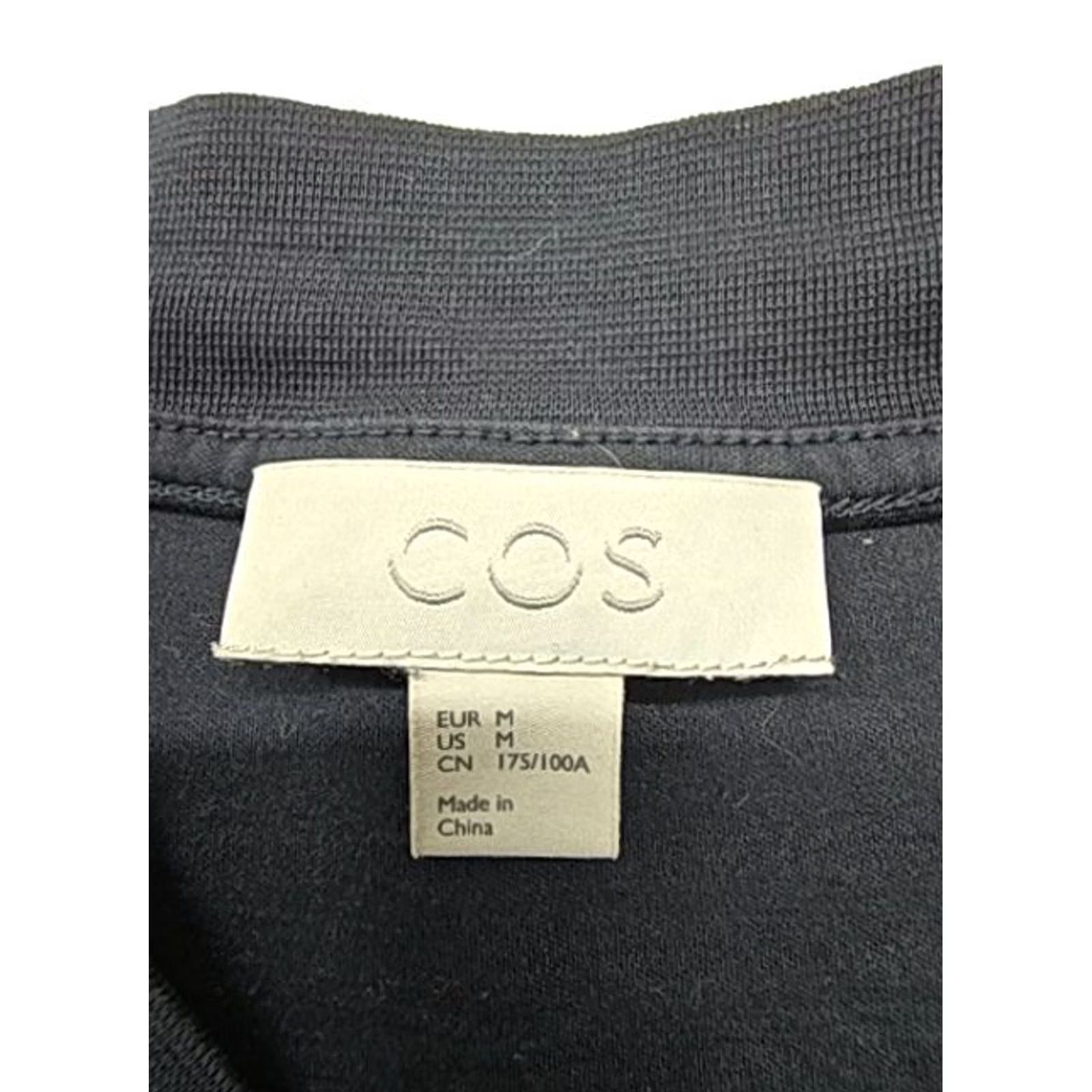 Cos C O S Men Black Henley Button Front Polo Shirt Size M Regular Jersey Size US M / EU 48-50 / 2 - 4 Thumbnail