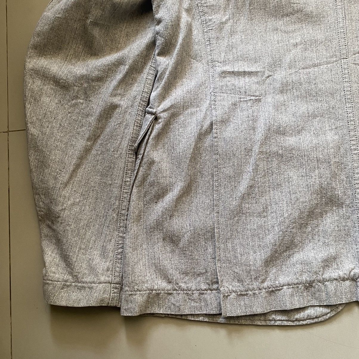 Engineered Garments gray cotton blazer + cotton waist Size US M / EU 48-50 / 2 - 13 Thumbnail