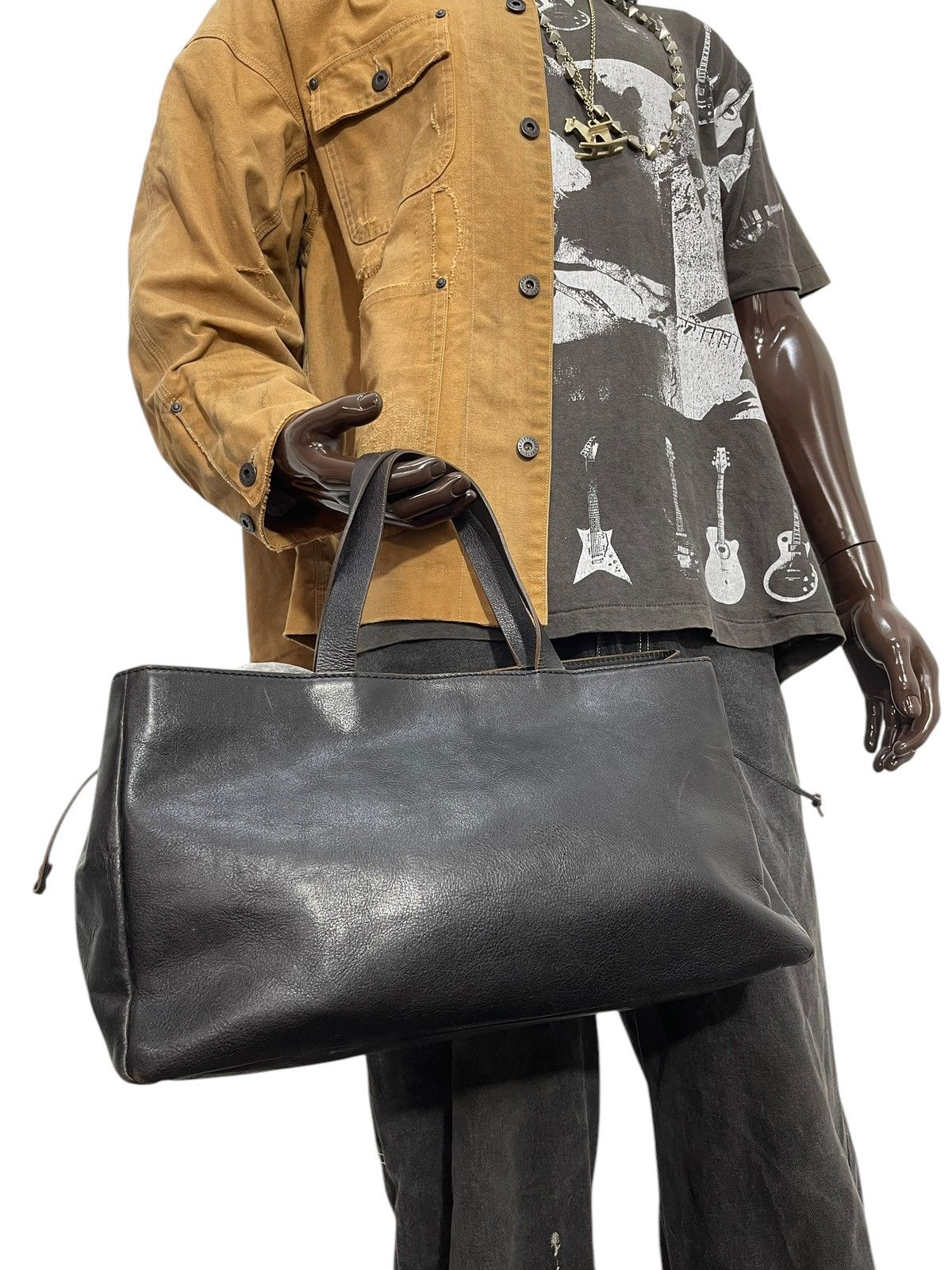 Genuine Leather Full Leather Tsumori Chisato Hand Carry Bag 1🟩7 Size ONE SIZE - 1 Thumbnail
