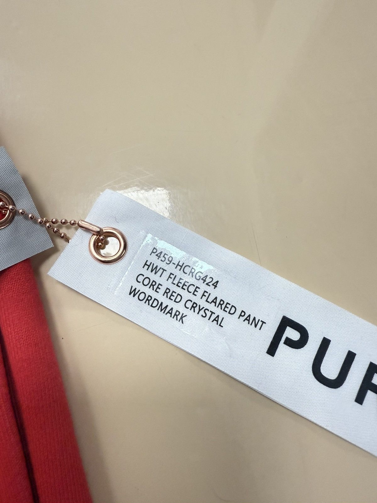 Purple Brand Purple Brand Core Red crystal Wordmark Size US 32 / EU 48 - 3 Thumbnail