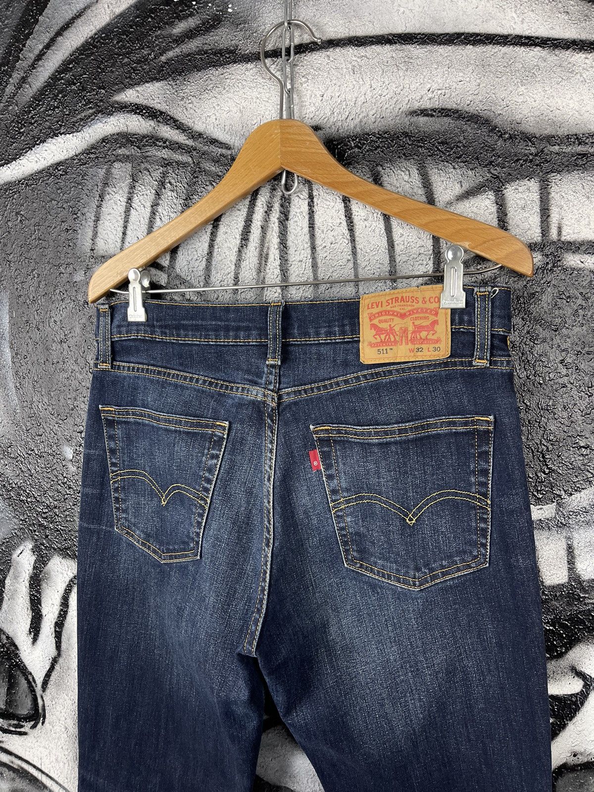 Levi's Levi’s 511 Faded Blue Cotton Denim Jeans Men’s Size W32 L30 Size US 32 / EU 48 - 3 Thumbnail
