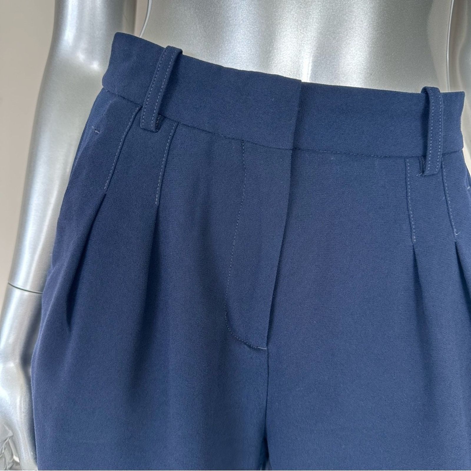 Maje MAJE women navy shorts size 34 EU Size 25" / US 0 / IT 36 - 2 Thumbnail