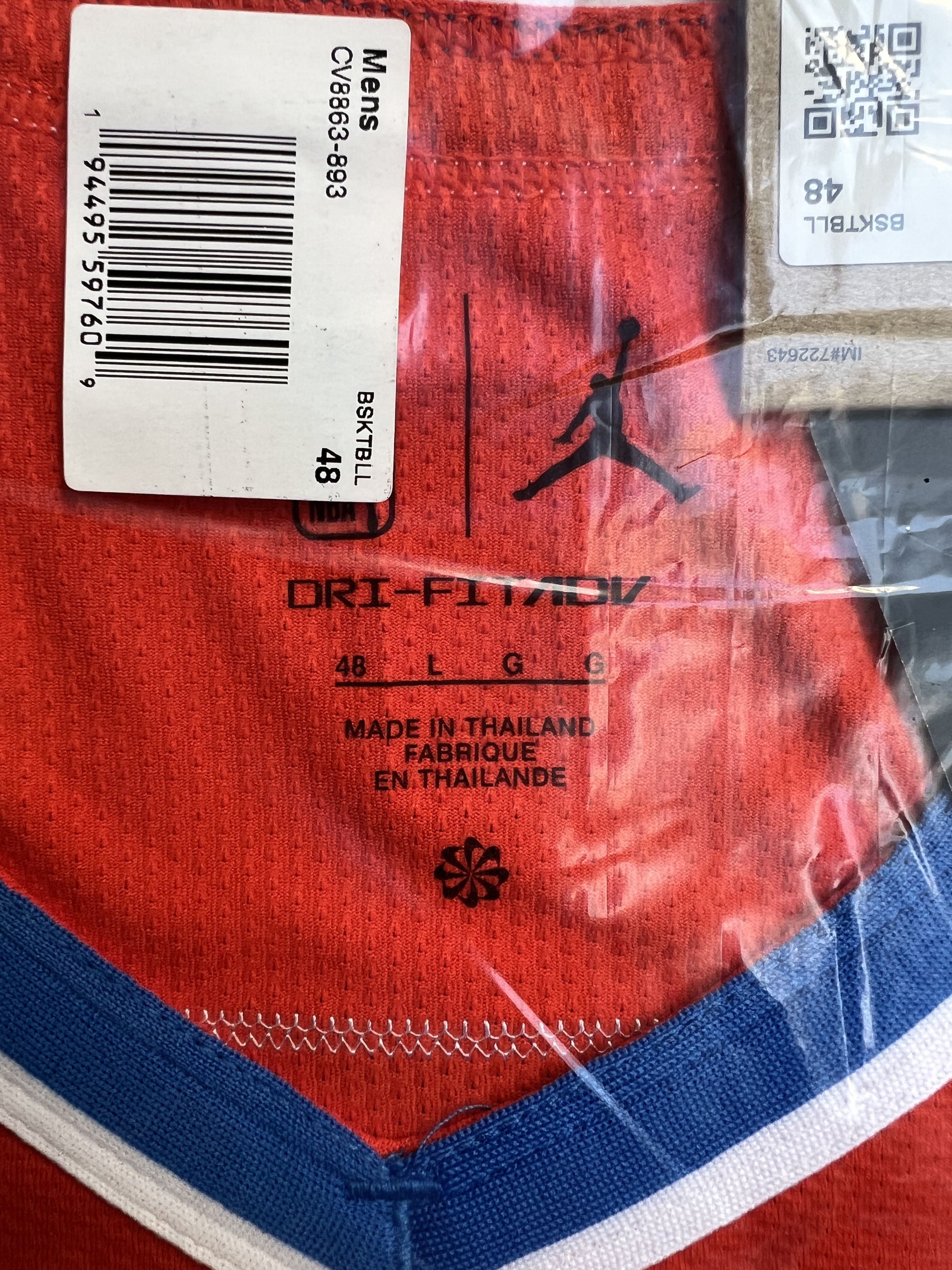 NBA × Nike Chet Holmgren Oklahoma City Thunder Authentic Jersey Size US L / EU 52-54 / 3 - 8 Thumbnail