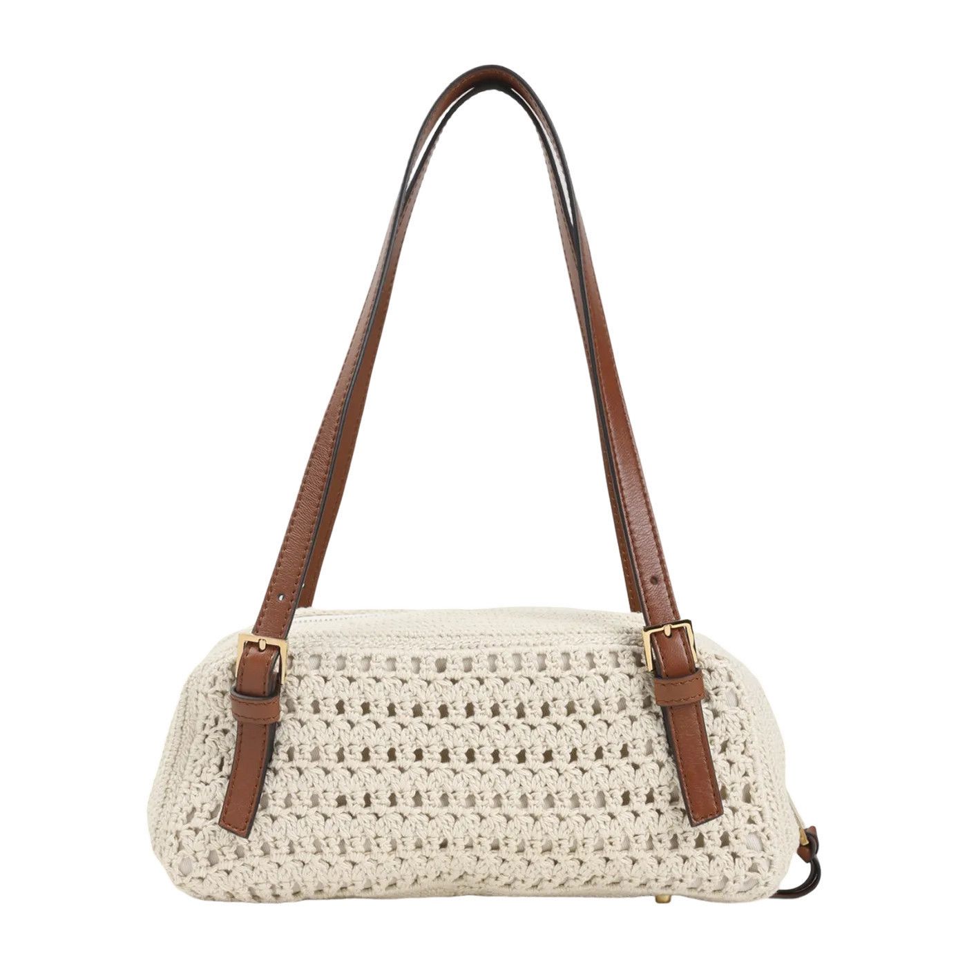 Versace VERSACE Crochet Brown Shoulder Bag New & Authentic Size ONE SIZE - 2 Thumbnail
