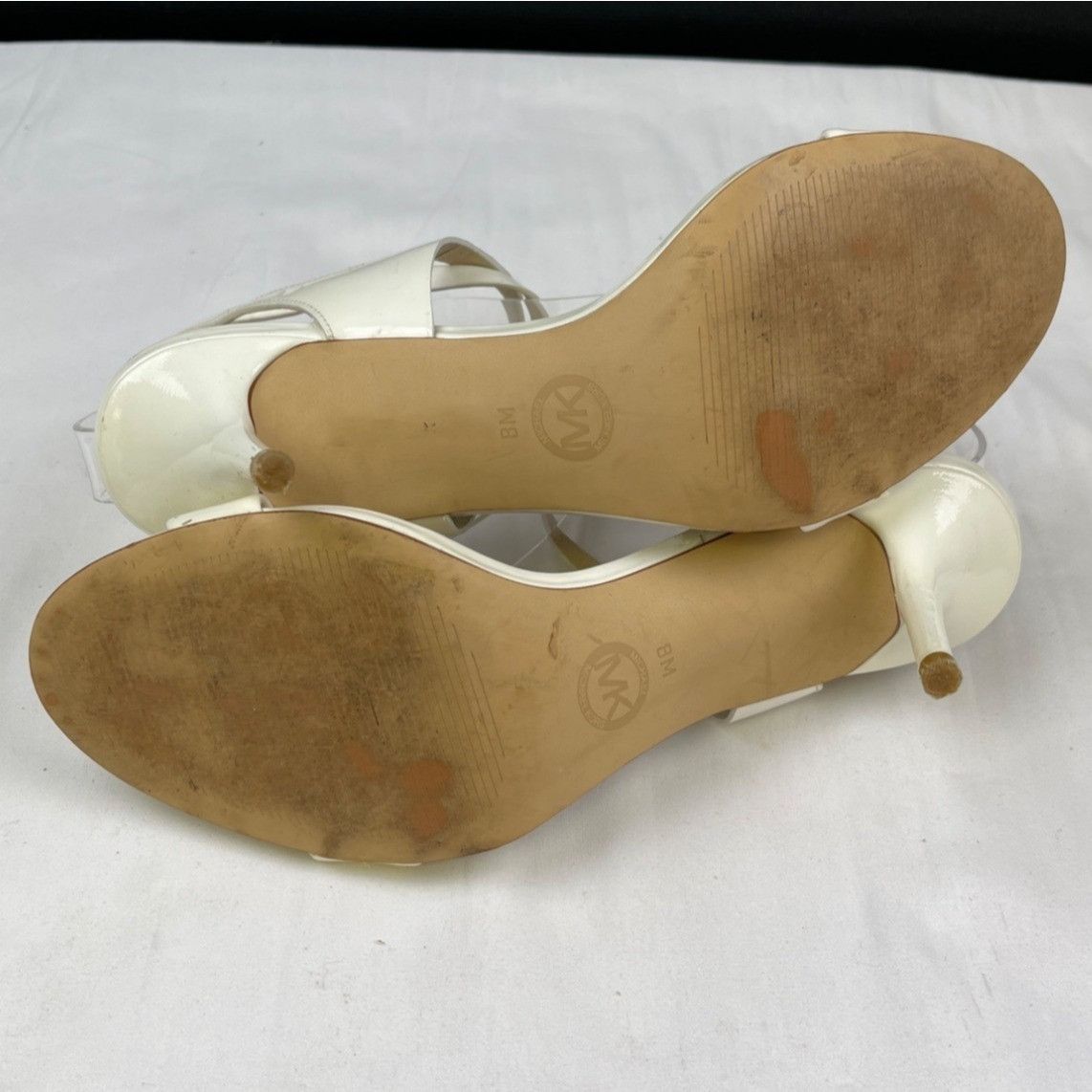 Michael Kors Michael Kors Women's White Shoes/Heels Sz 8M SKU 4431 Size US 8 / IT 38 - 7 Thumbnail