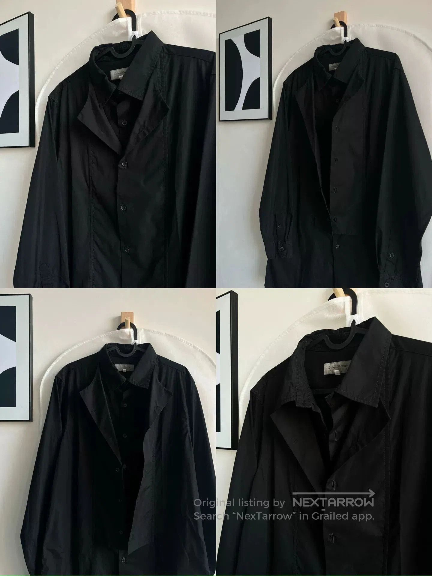 Yohji Yamamoto Yohji Yamamoto Black Button. Size US L / EU 52-54 / 3 - 8 Thumbnail