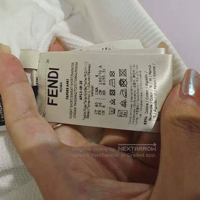 Fendi Fendi Women's short jacket, autumn and winter long-sleeve, Size S / US 4 / IT 40 - 6 Thumbnail