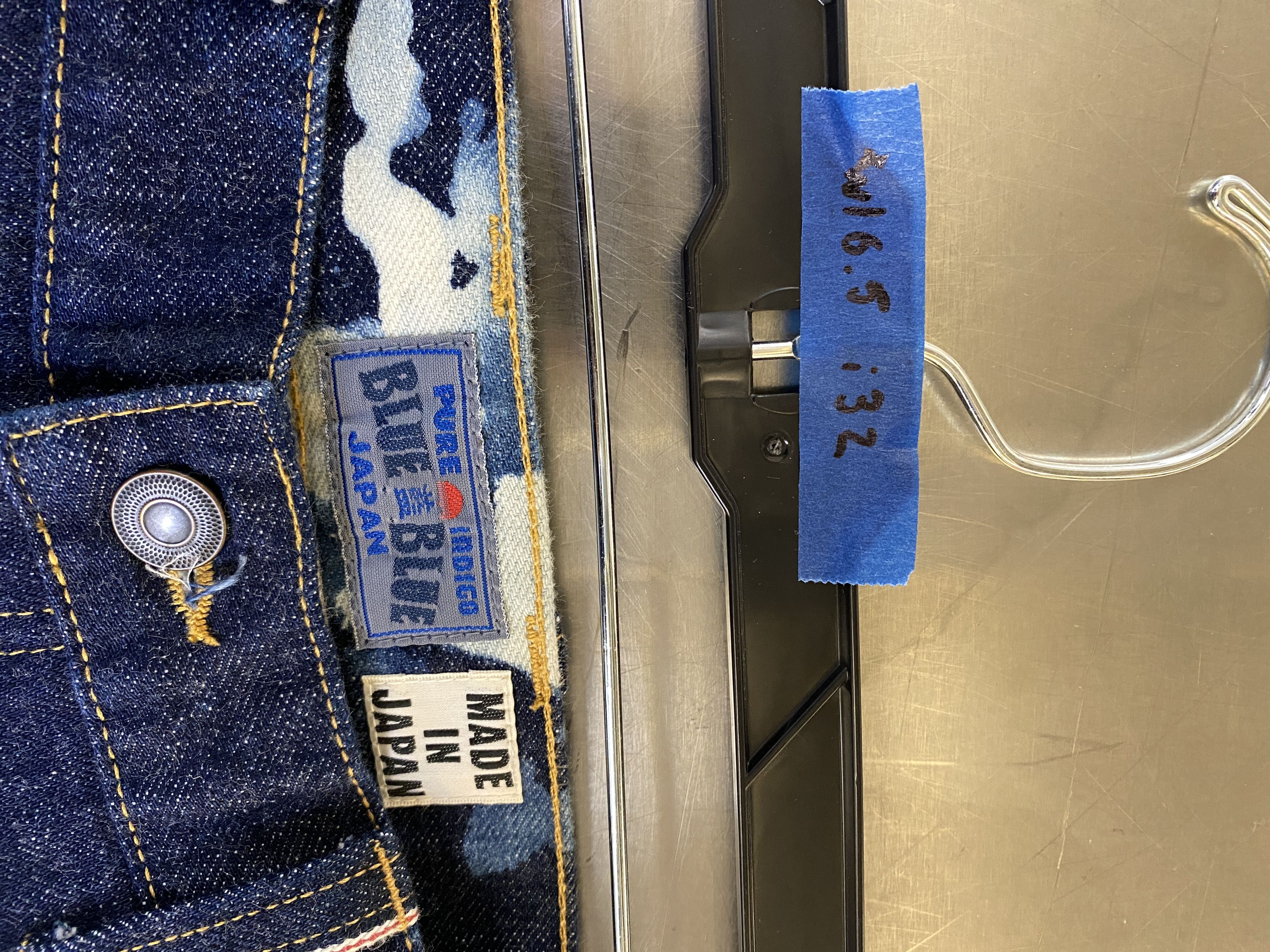 Blue Blue Japan BLUE BLUE JAPAN KAGO BASSEN INDIGO DYE JEANS Size US 32 / EU 48 - 6 Thumbnail