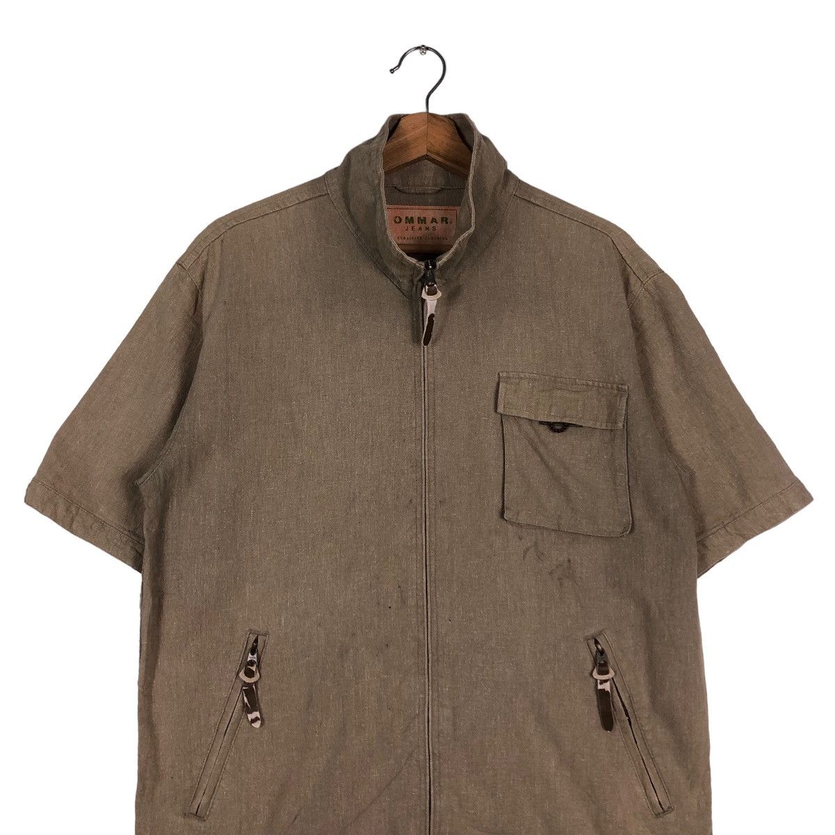 45rpm 🔥 Vintage Chore Work Jacket Ommar Jeans Short Sleeve Anorak Size US M / EU 48-50 / 2 - 4 Thumbnail