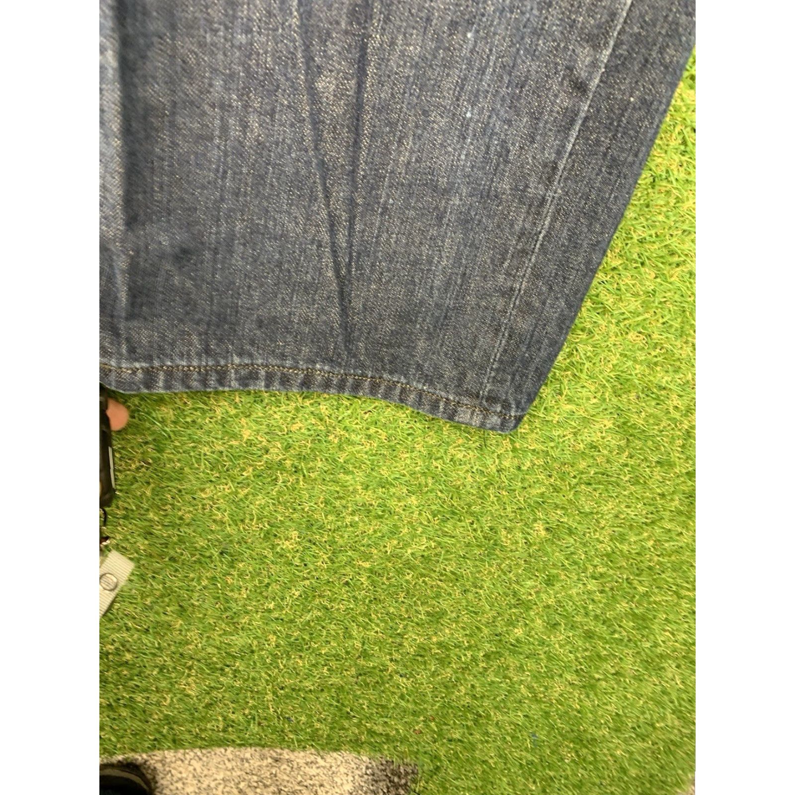 Levi's Levi's 569 Jeans Mens Large Regular Dark Wash Denim Zip 5-Pocket Straight Casual Pants 38x32 Mens Size US 38 / EU 54 - 6 Thumbnail