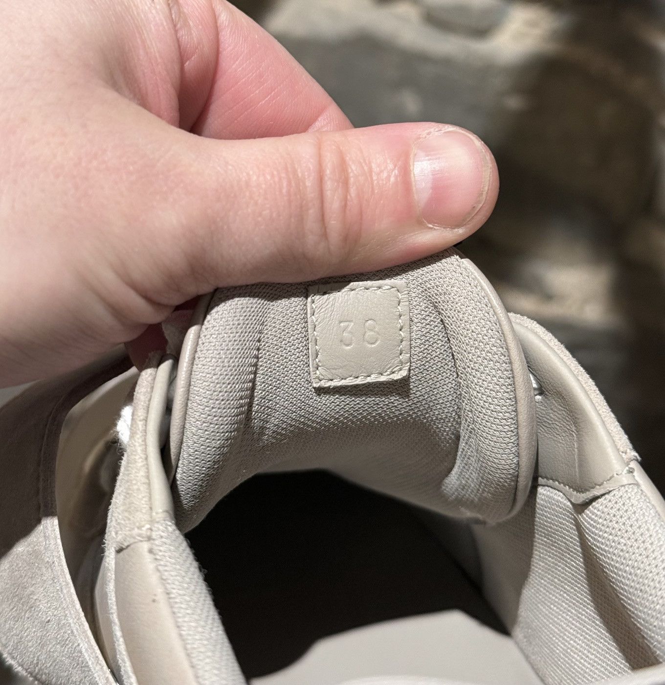 Hermes Hermès Beige Galet Loop Sneakers Size US 8 / IT 38 - 13 Thumbnail