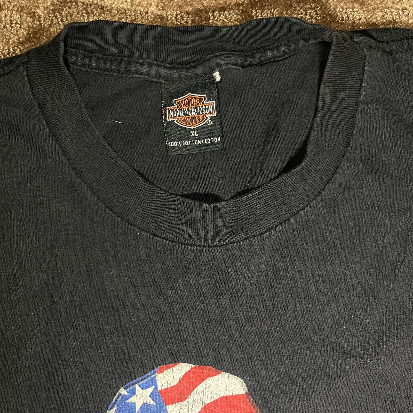 Harley Davidson 🏍️ Harley-Davidson Skull Graphic Tee – XL Size US XL / EU 56 / 4 - 3 Thumbnail