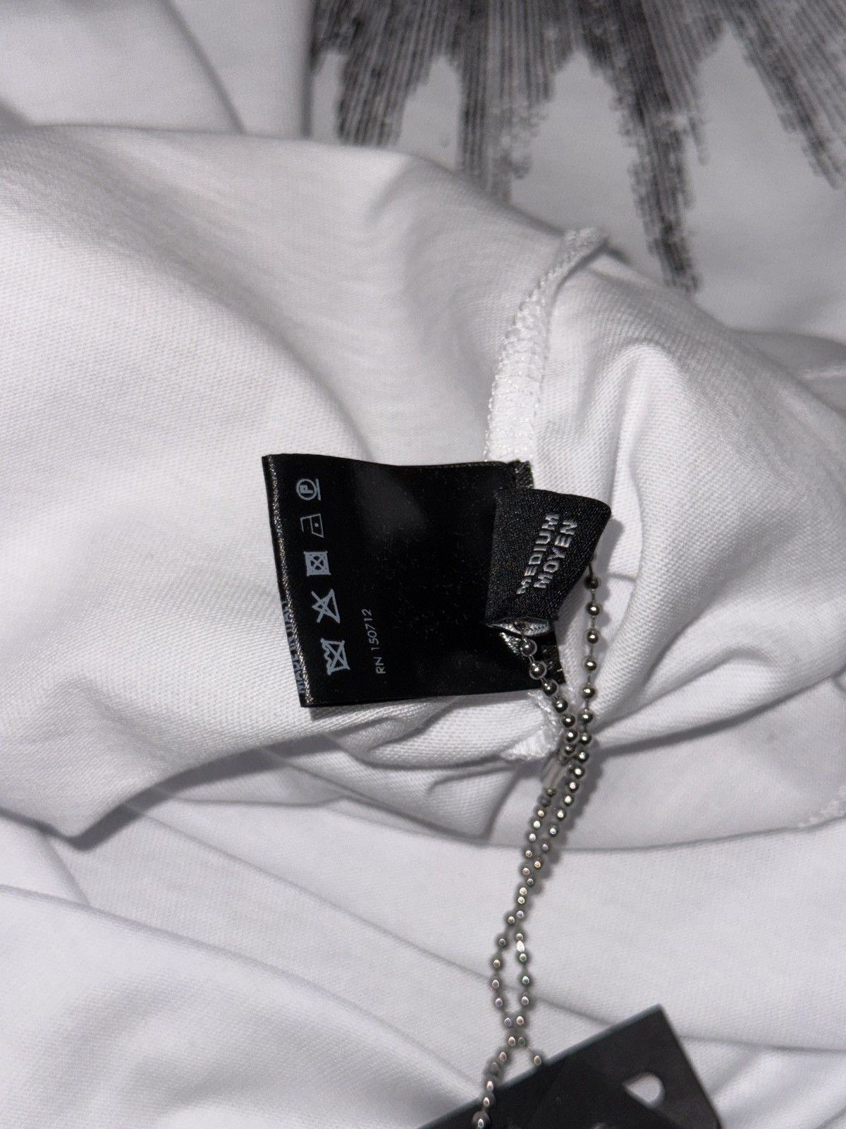 Amiri Amiri logo long sleeve t shirt Size US M / EU 48-50 / 2 - 6 Thumbnail