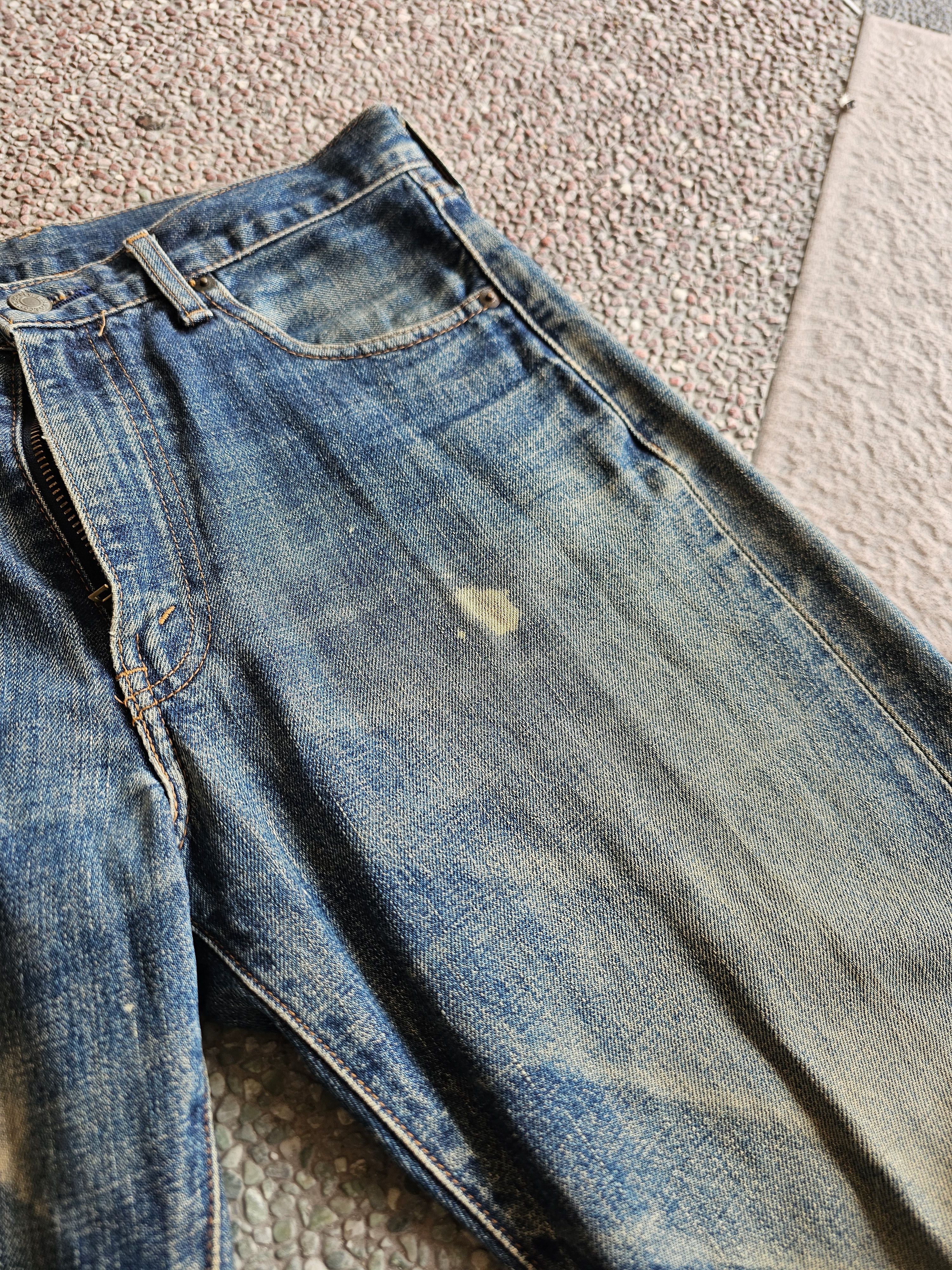 Levi's Vintage Clothing Levi’s 502 Selvedge Jeans - Heavy Fade - Worn Vintage W30 Size US 30 / EU 46 - 8 Thumbnail