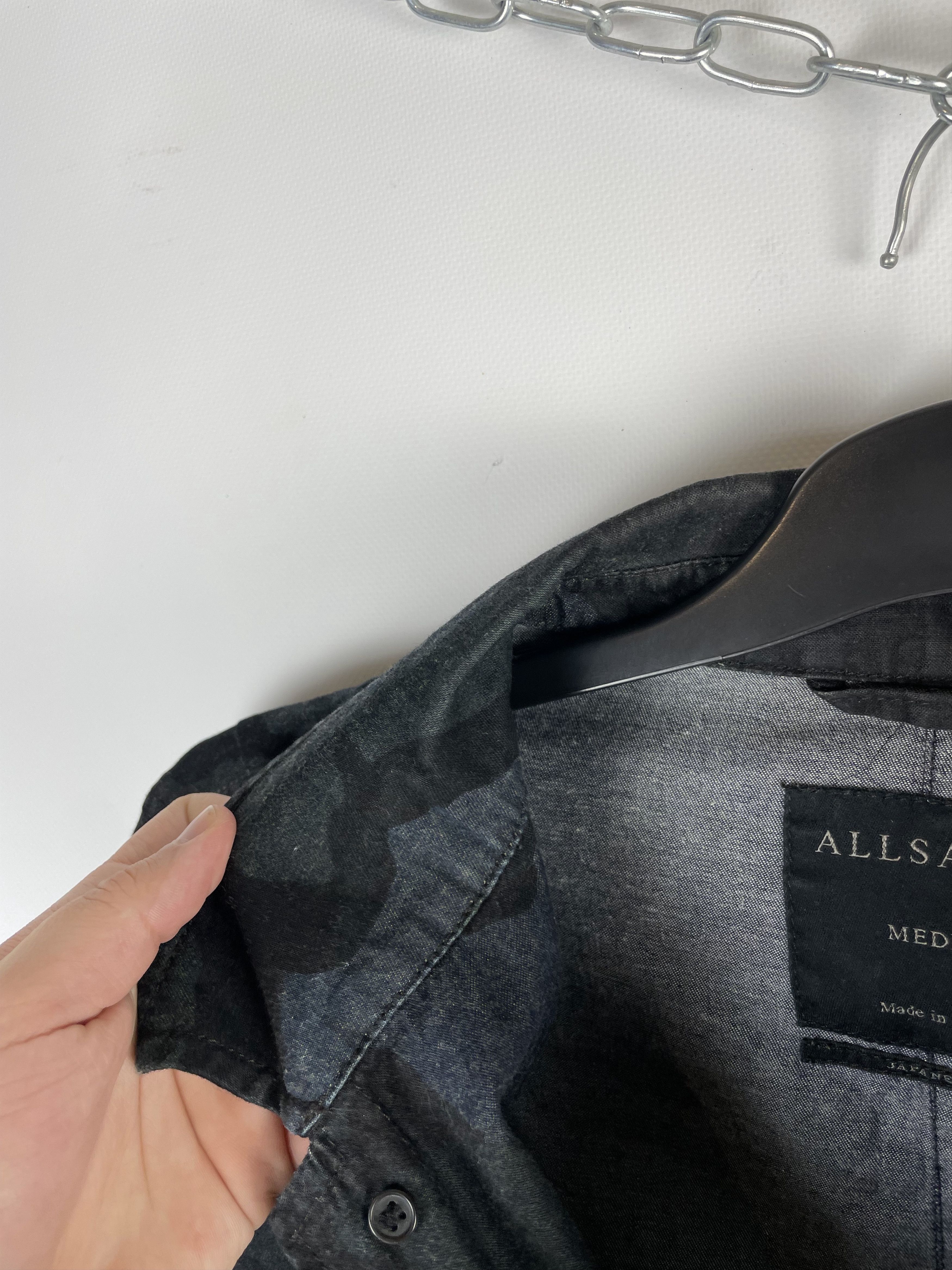 Allsaints × Vintage Allsaints Flannel Overshirt Size US M / EU 48-50 / 2 - 5 Thumbnail