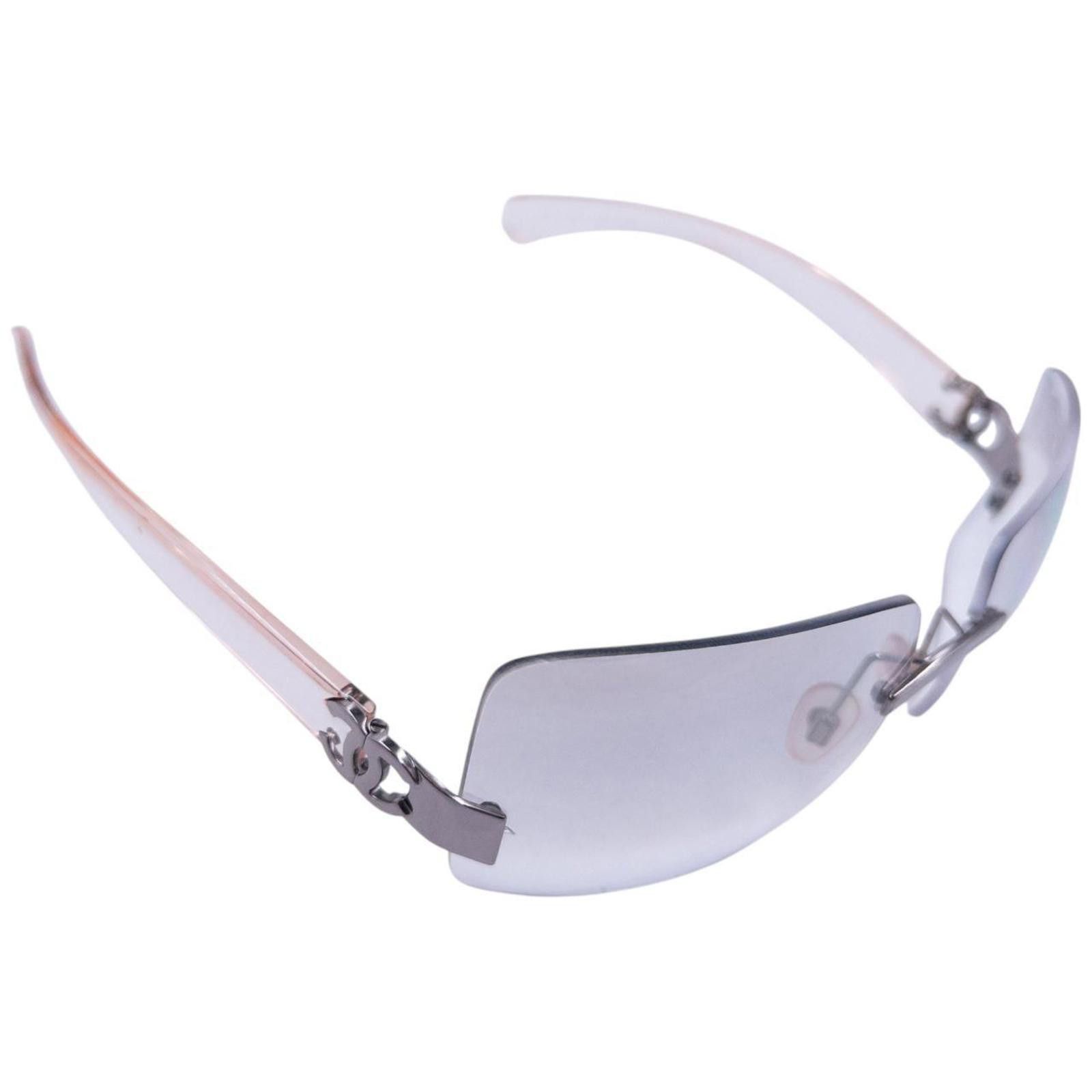 Chanel Vintage Chanel Rimless Sunglasses Size ONE SIZE - 5 Thumbnail