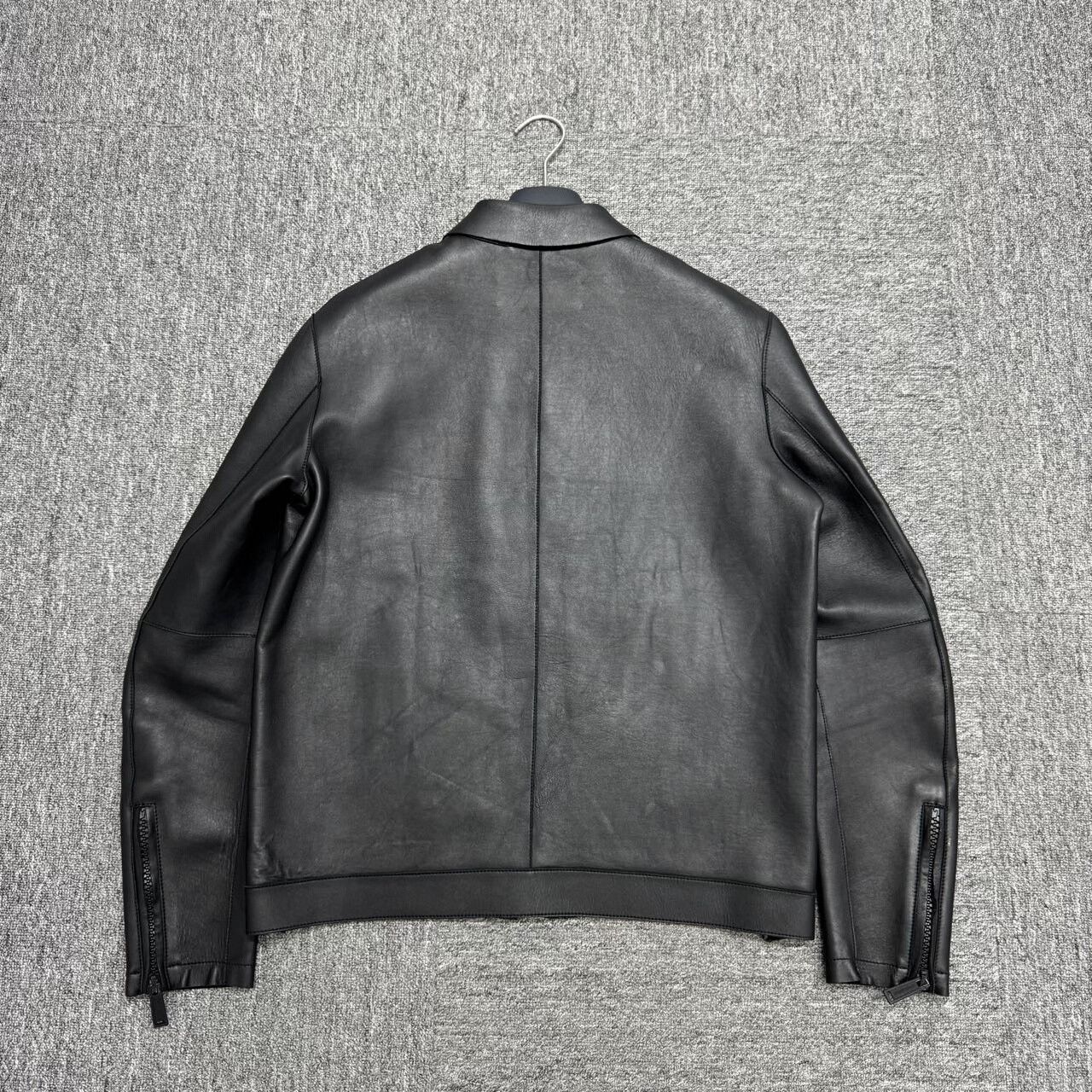 Dsquared2 dsquared2 black and yellow motorcycle leather jacket. Size US L / EU 52-54 / 3 - 2 Thumbnail