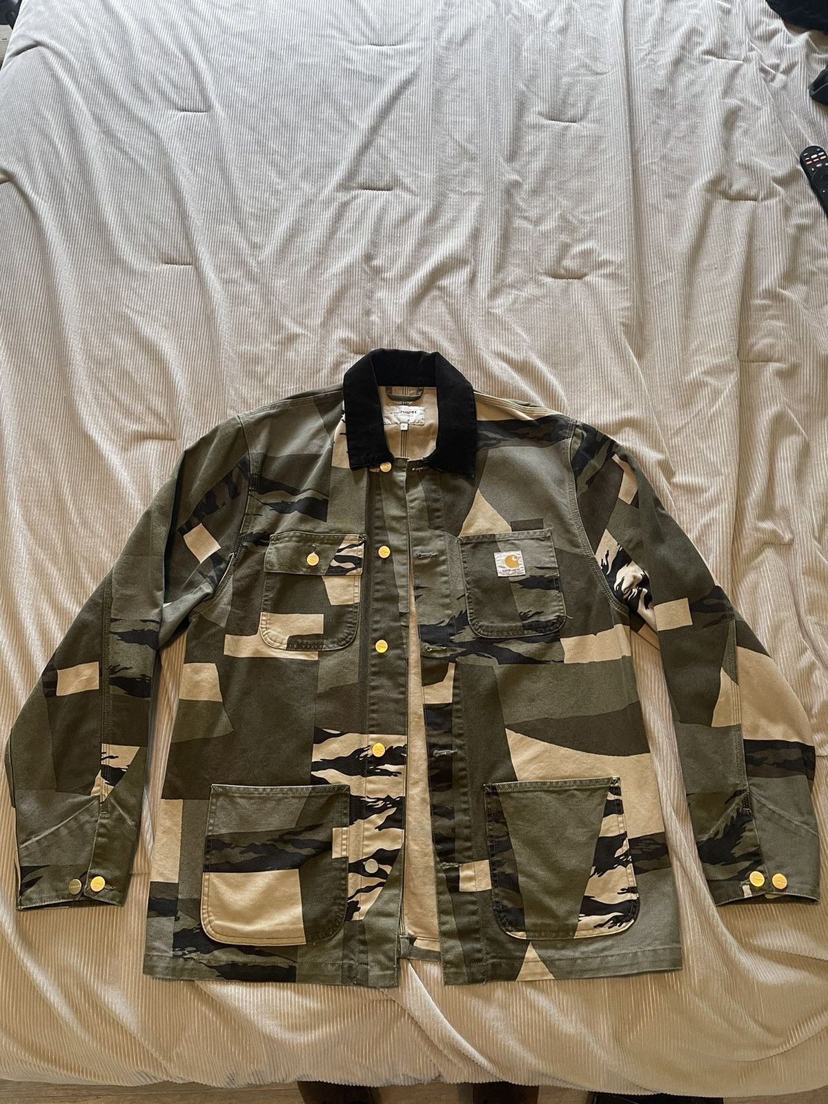 Carhartt Wip Carhartt WIP Camo Michigan Coat Size US L / EU 52-54 / 3 - 1 Thumbnail