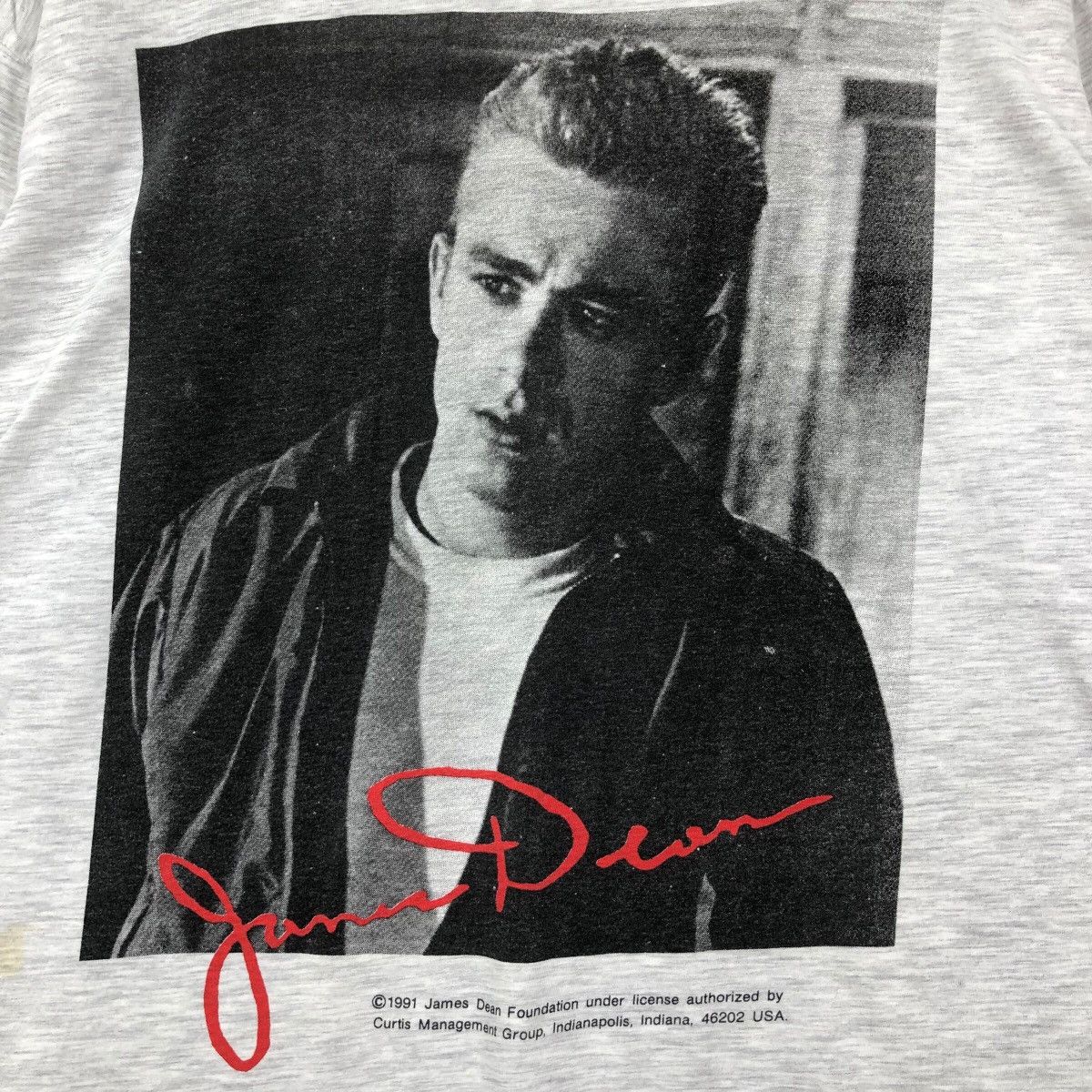 Vintage Vintage 1991 JAMES DEAN T Shirt Size M Movie Size US M / EU 48-50 / 2 - 3 Thumbnail