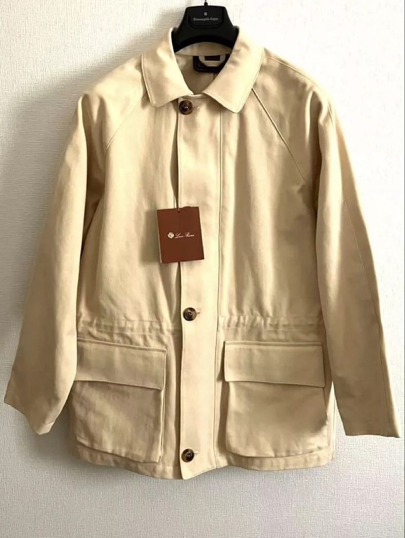 Loro Piana LORO PIANA Full cotton windbreaker jacket Size M / US 6-8 / IT 42-44 - 1 Thumbnail